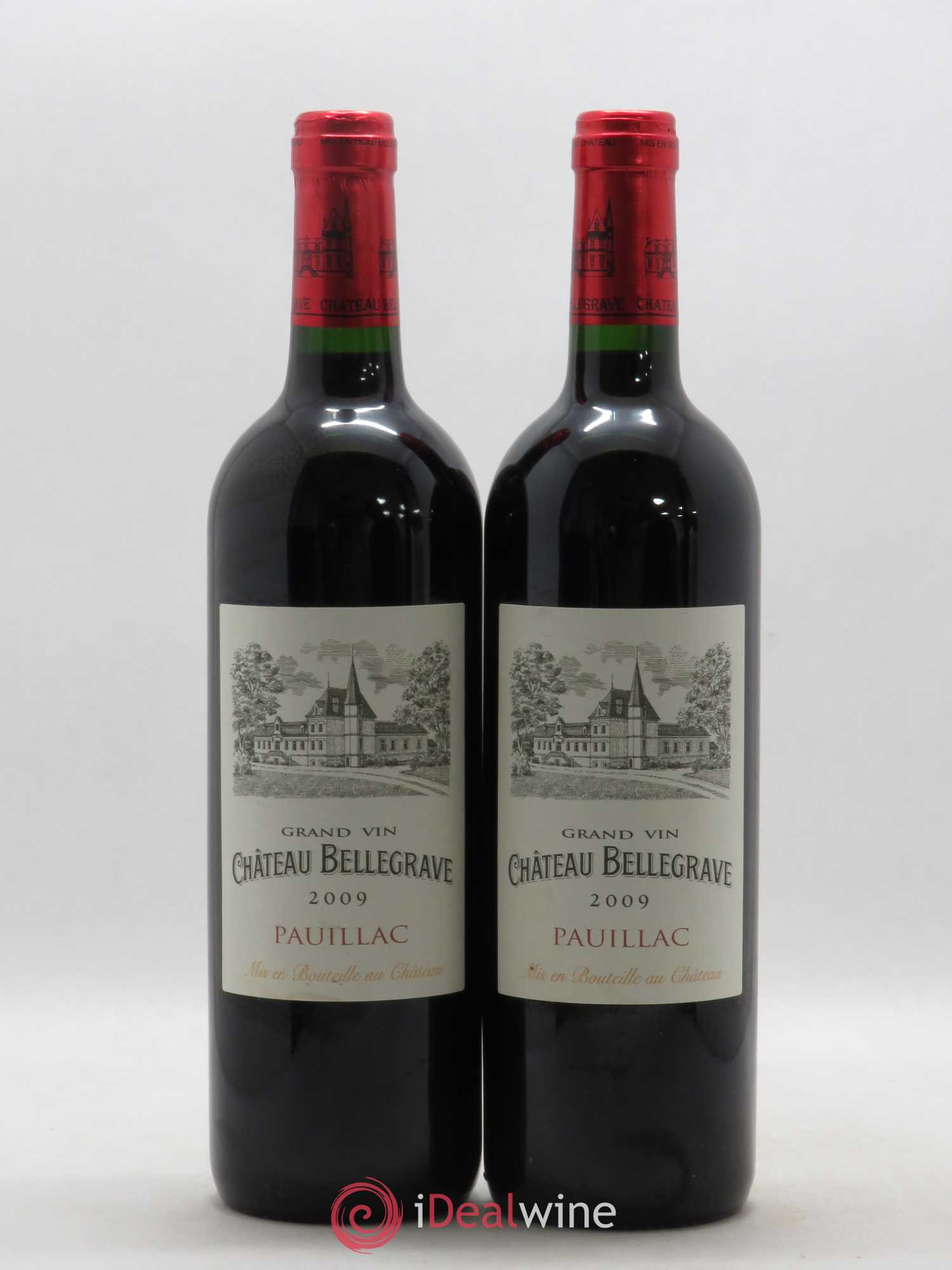 Château Bellegrave Cru Bourgeois 2009 - Lot de 2 bouteilles - 0