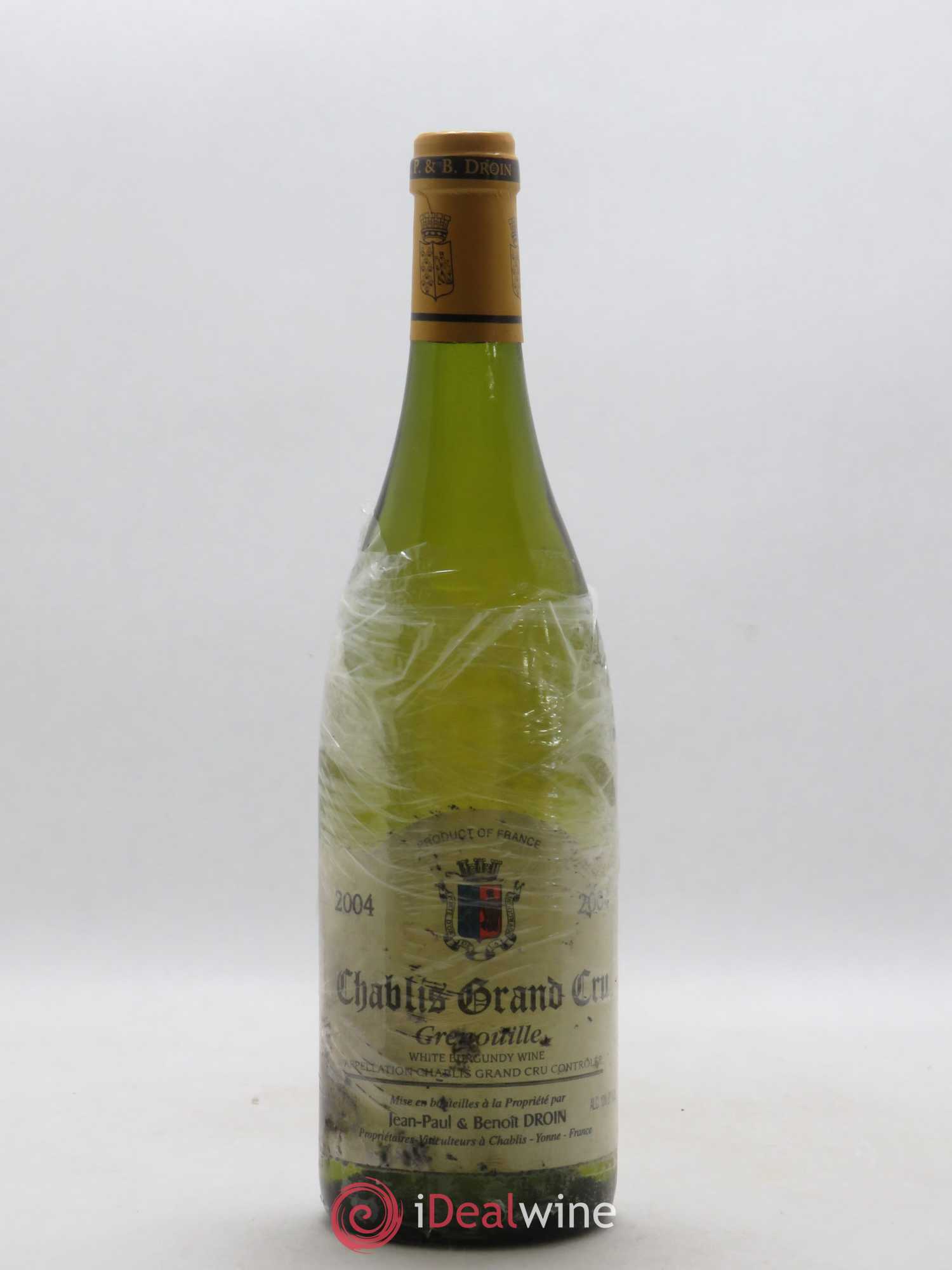 Chablis Grand Cru Grenouille Domaine Drouin 2004 - Posten von 1 Flasche - 0