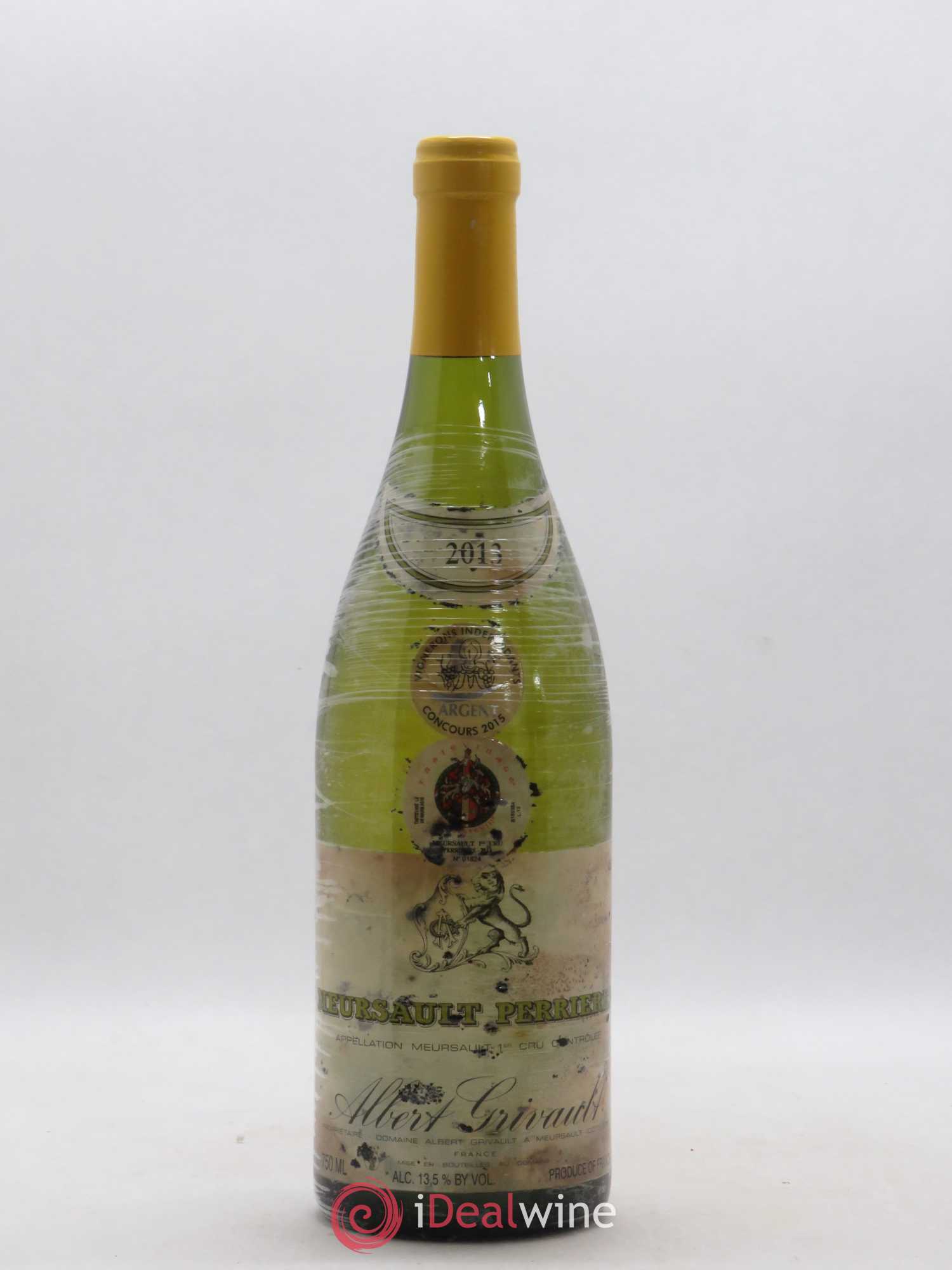 Meursault 1er Cru Perrières Albert Grivault 2013 - Lot de 1 bouteille - 0
