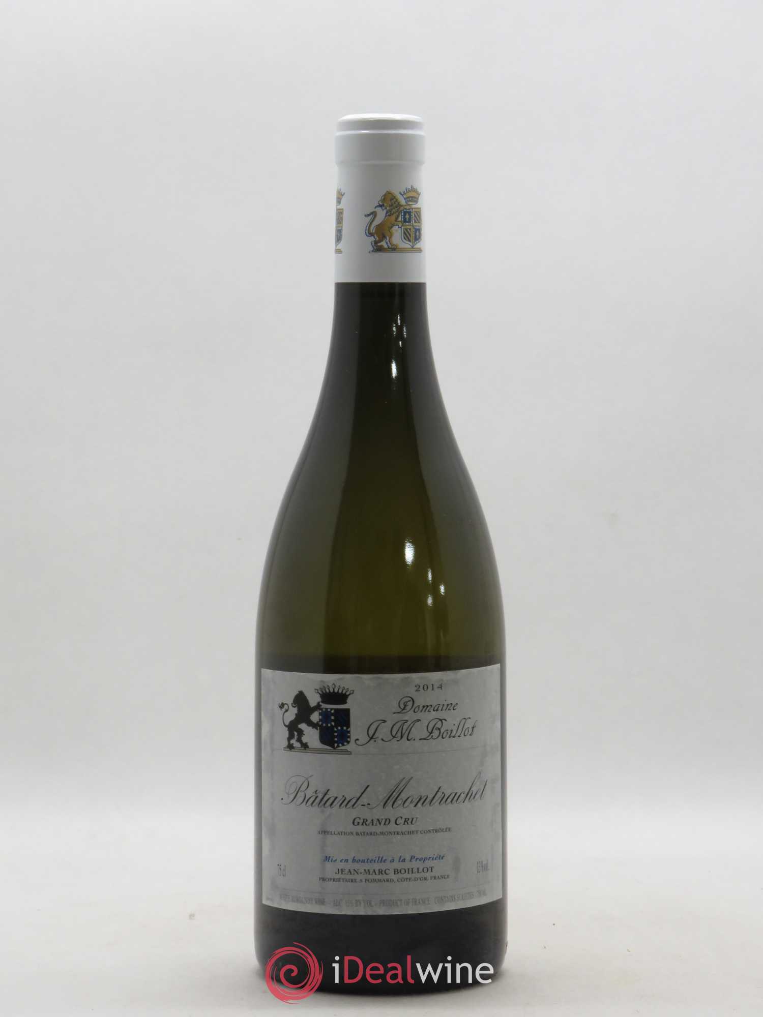 Bâtard-Montrachet Grand Cru Jean-Marc Boillot 2014 - Lot de 1 bouteille - 0