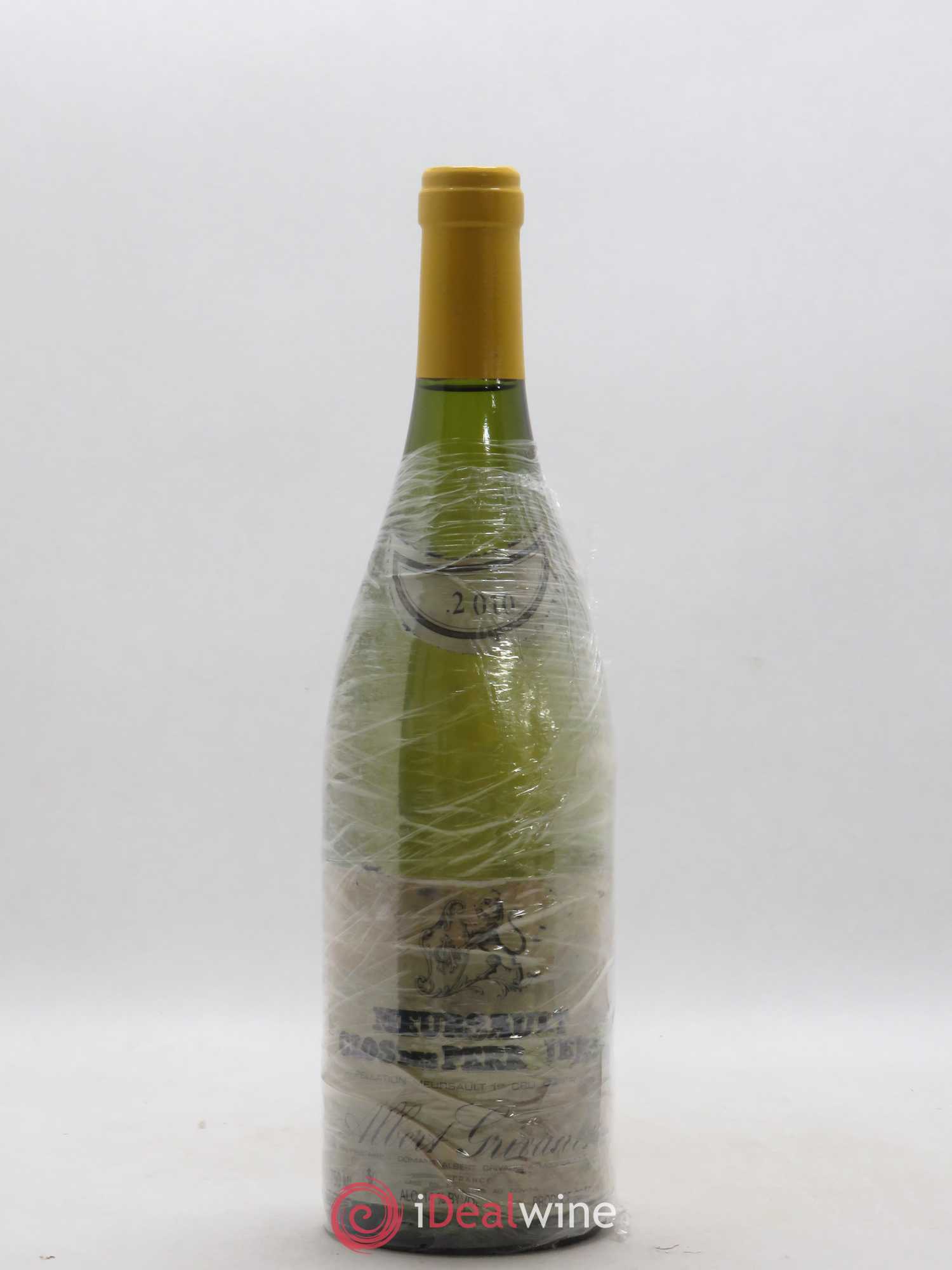 Meursault 1er Cru Clos des Perrières Monopole Albert Grivault 2010 - Lot de 1 bouteille - 0