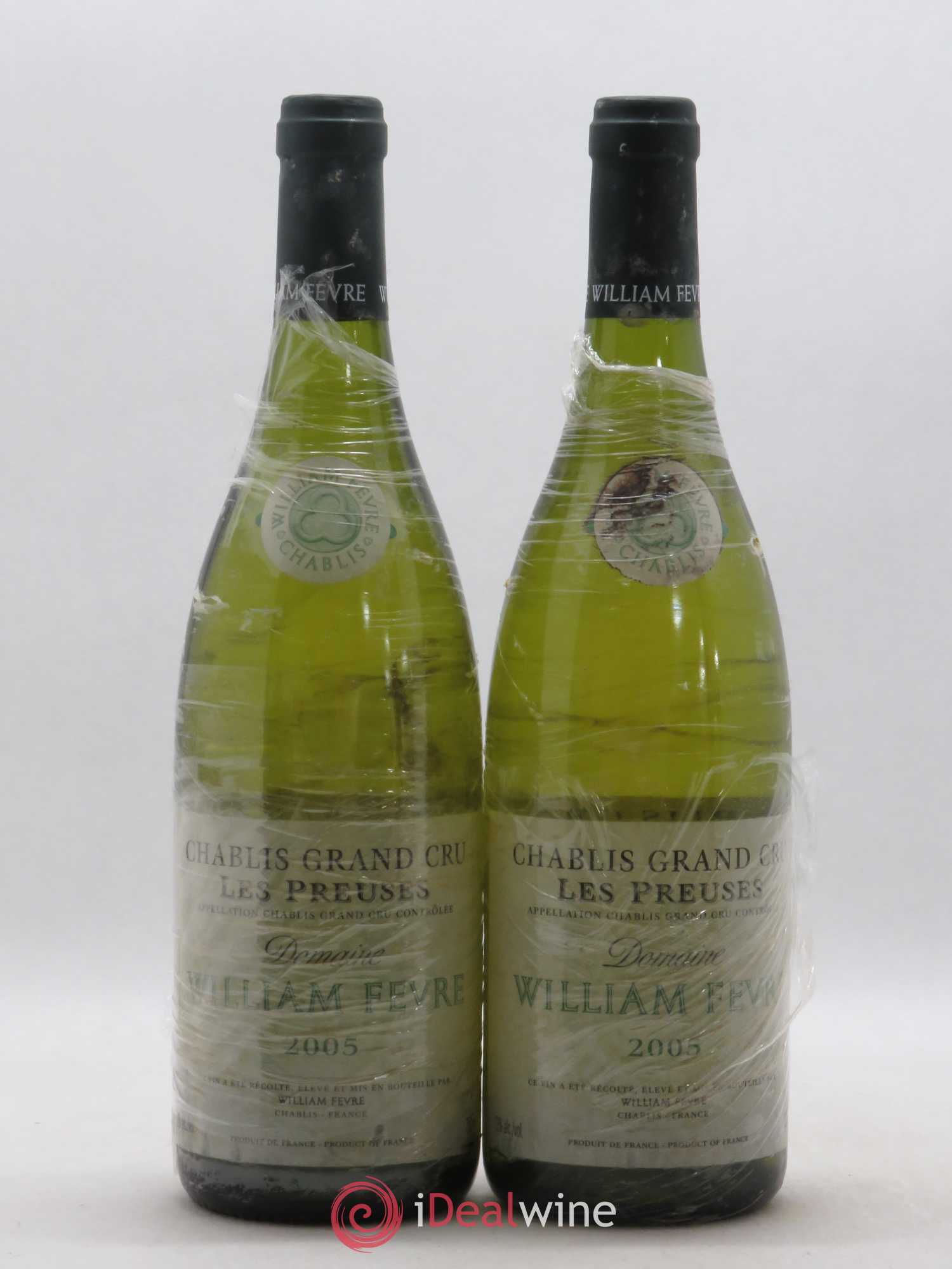 Chablis Grand Cru les Preuses William Fèvre 2005 - Lot de 2 bouteilles - 0