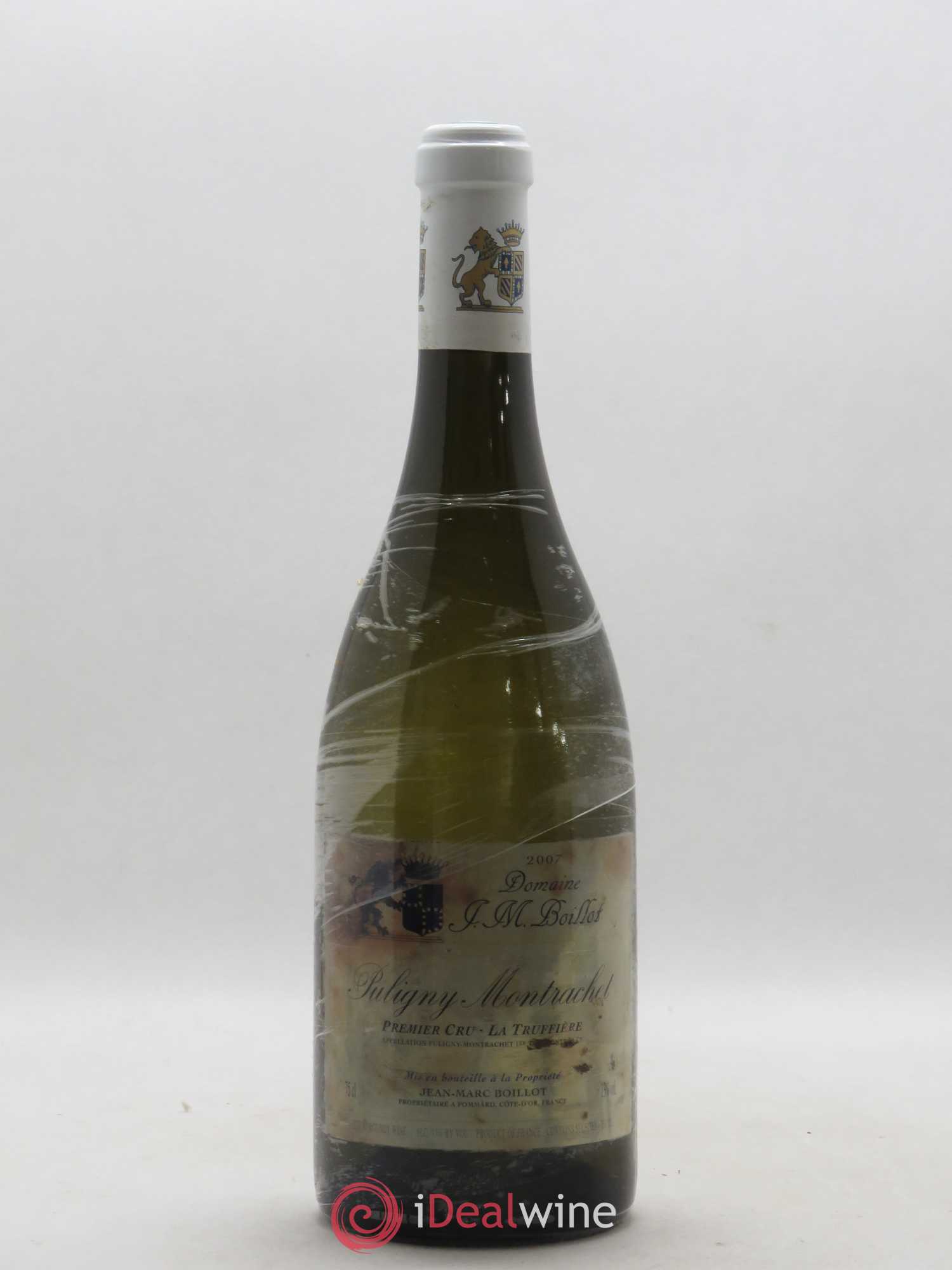 Puligny-Montrachet 1er Cru La Truffière Jean-Marc Boillot 2007 - Lot de 1 bouteille - 0