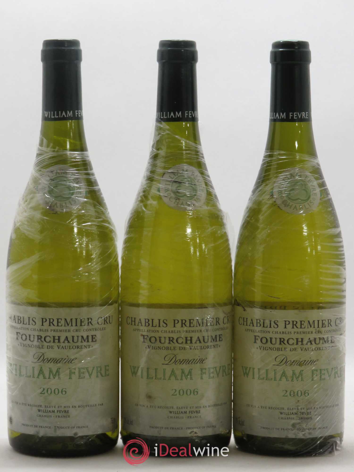 Chablis 1er Cru Fourchaume William Fèvre 2006 - Lot de 3 bouteilles - 0