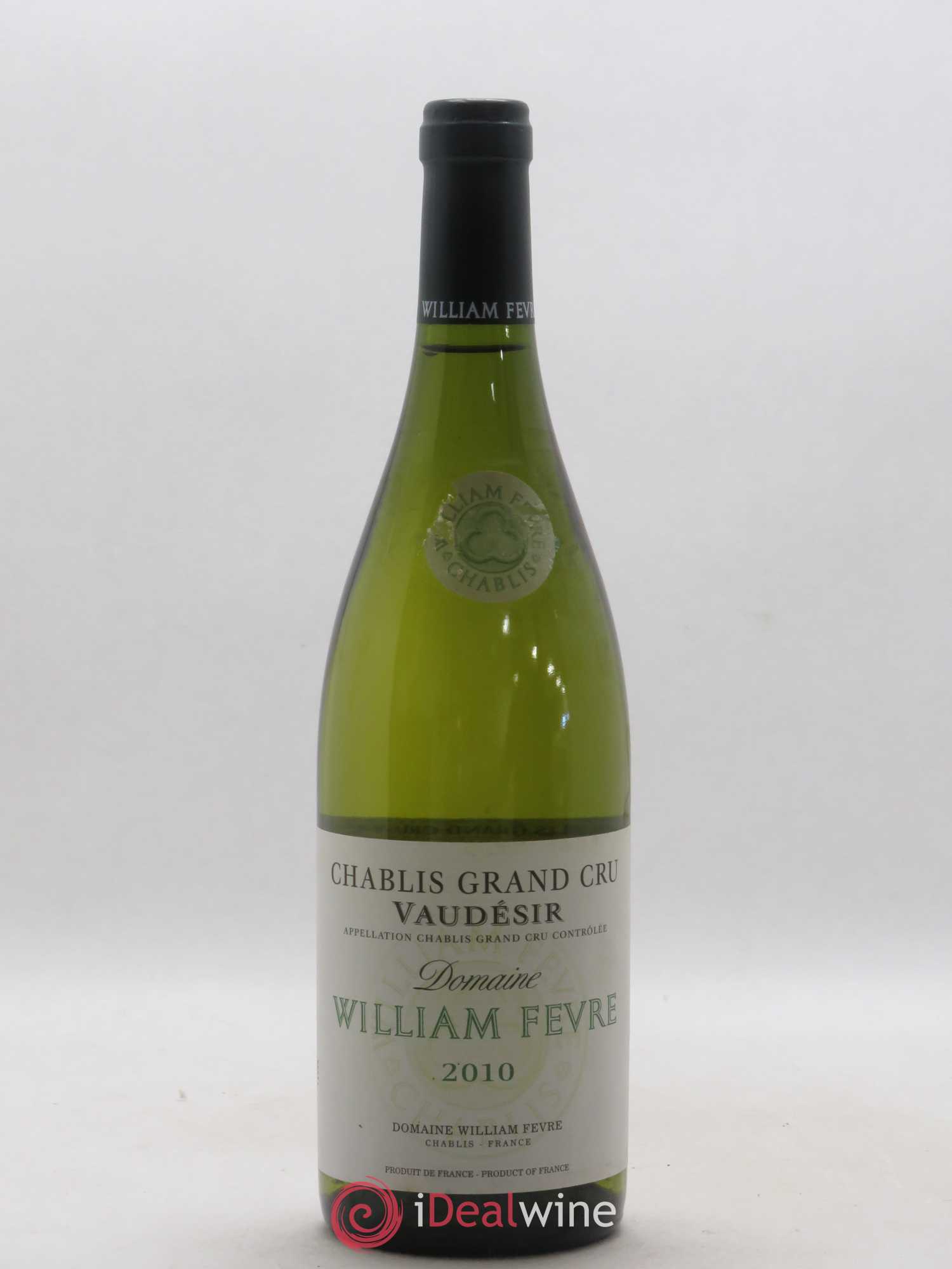 Chablis Grand Cru Vaudésir William Fèvre 2010 - Lot de 1 bouteille - 0