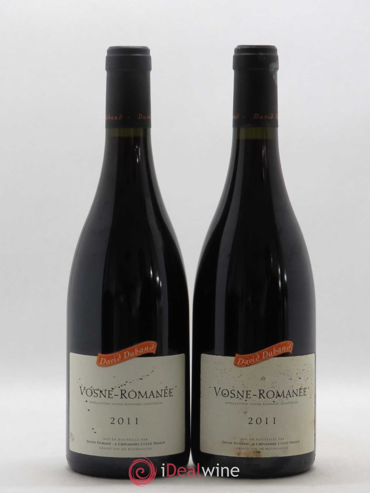 Vosne-Romanée David Duband (Domaine) 2011 - Lot de 2 bouteilles - 0