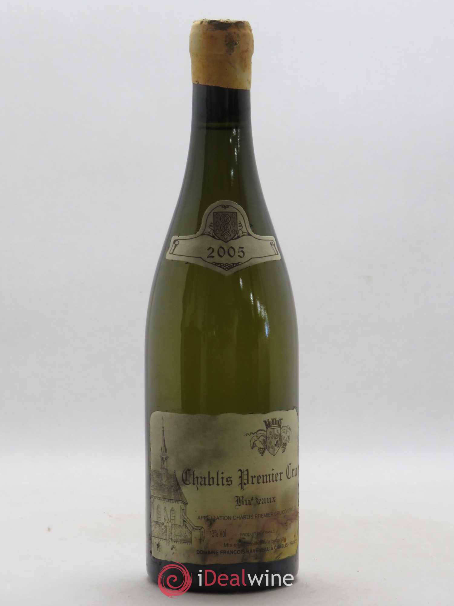 Chablis 1er Cru Butteaux Raveneau (Domaine) 2005 - Lot de 1 bouteille - 0