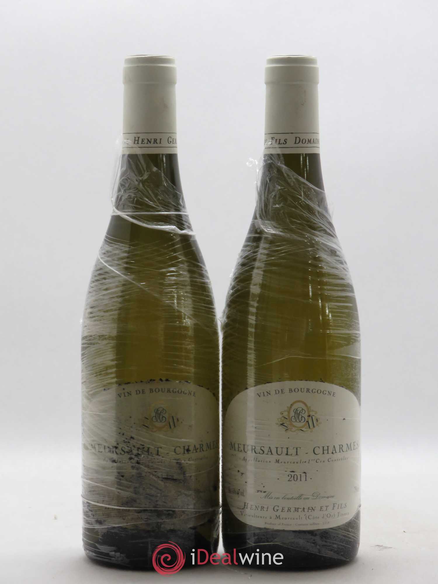 Meursault 1er Cru Charmes Henri Germain 2011 - Lot de 2 bouteilles - 0