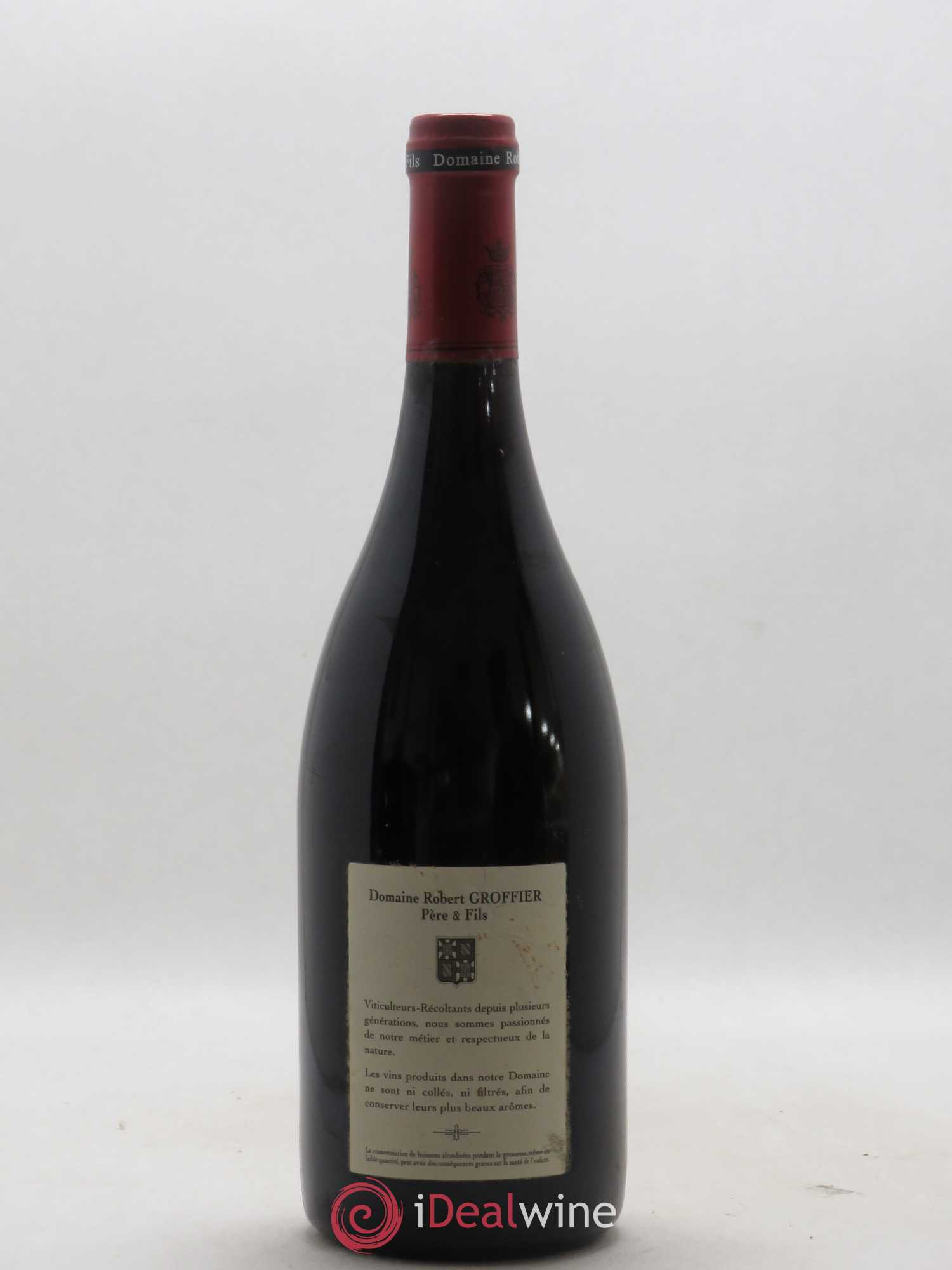 Bonnes-Mares Grand Cru Robert Groffier Père & Fils (Domaine) 2011 - Lot de 1 bouteille - 1