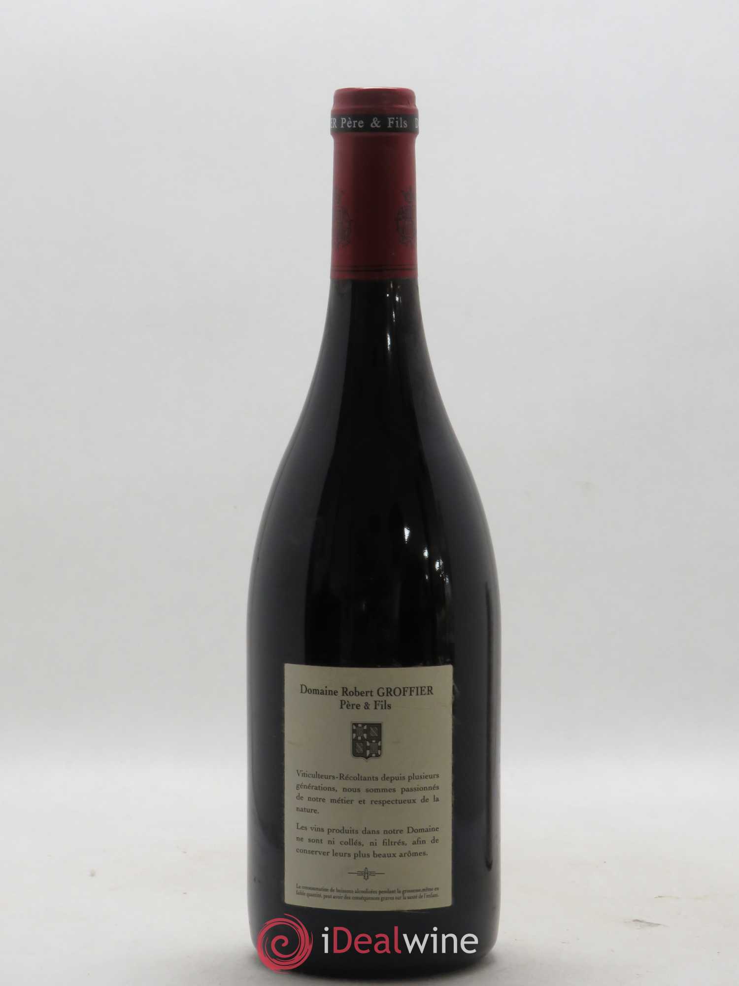 Chambertin Clos de Bèze Grand Cru Robert Groffier Père & Fils (Domaine) 2011 - Lot de 1 bouteille - 1