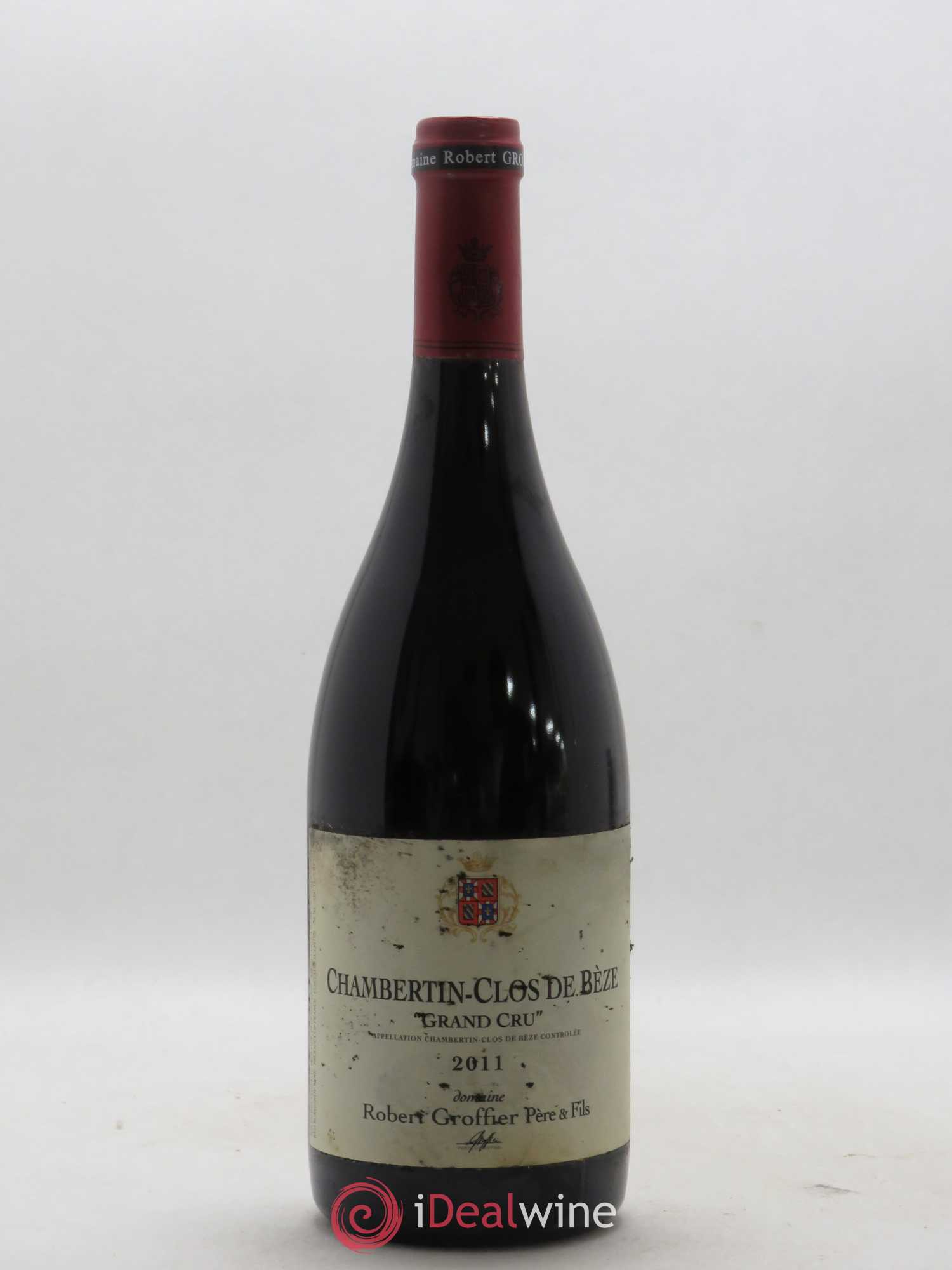 Chambertin Clos de Bèze Grand Cru Robert Groffier Père & Fils (Domaine) 2011 - Lot de 1 bouteille - 0