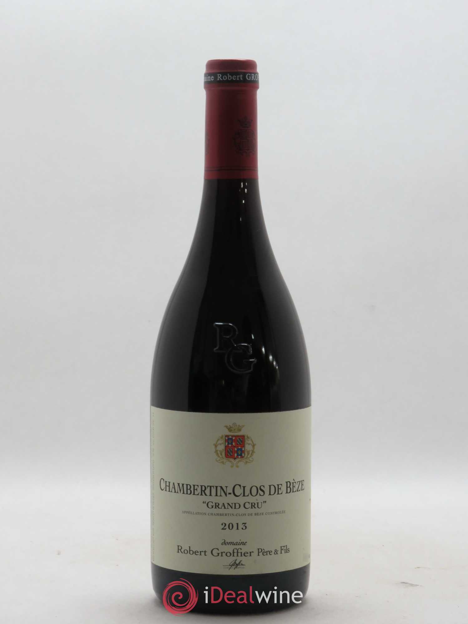 Chambertin Clos de Bèze Grand Cru Robert Groffier Père & Fils (Domaine) 2013 - Lot de 1 bouteille - 0