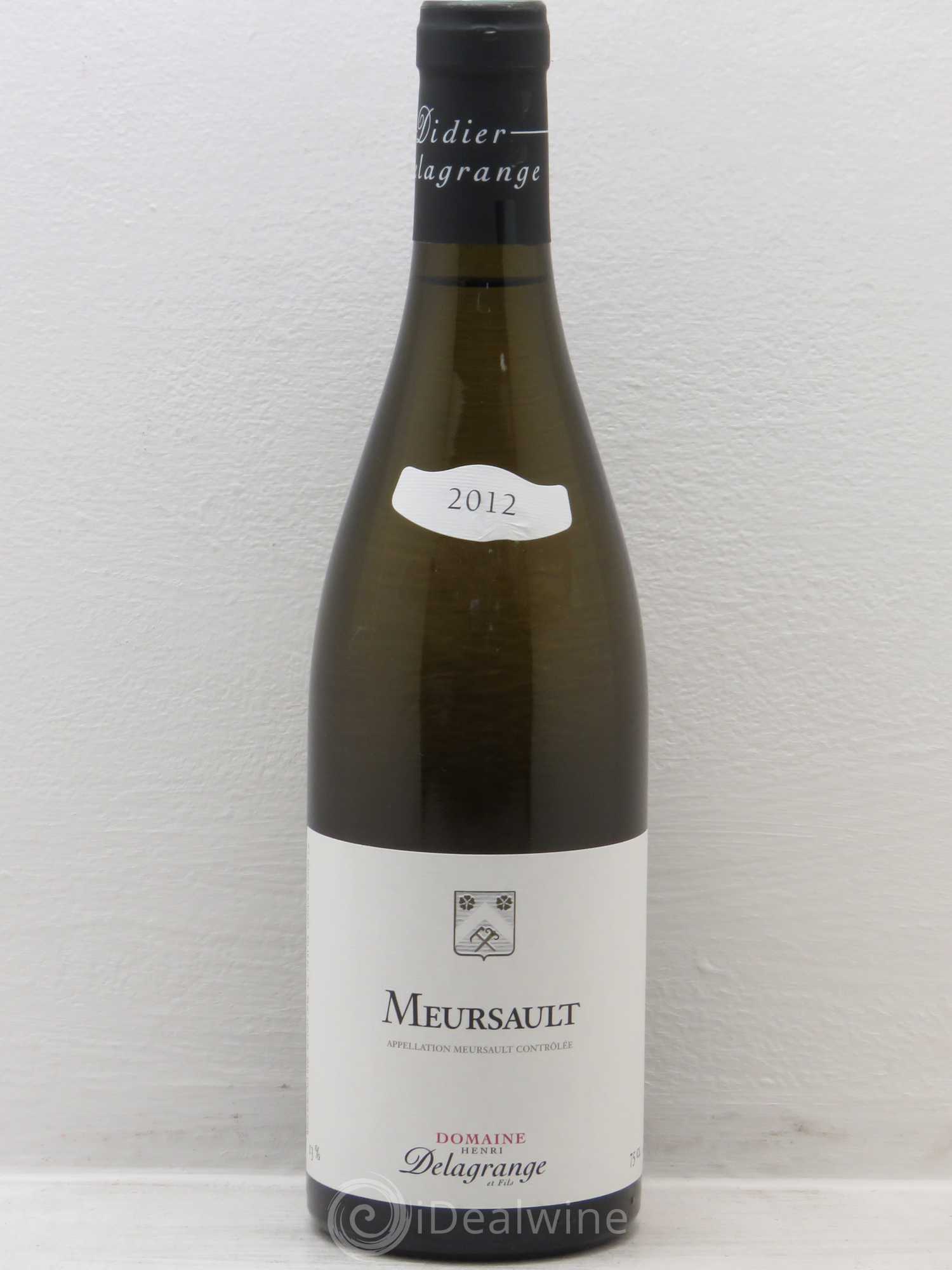 Meursault Delagrange 2012 - Posten von 12 Flaschen - 0