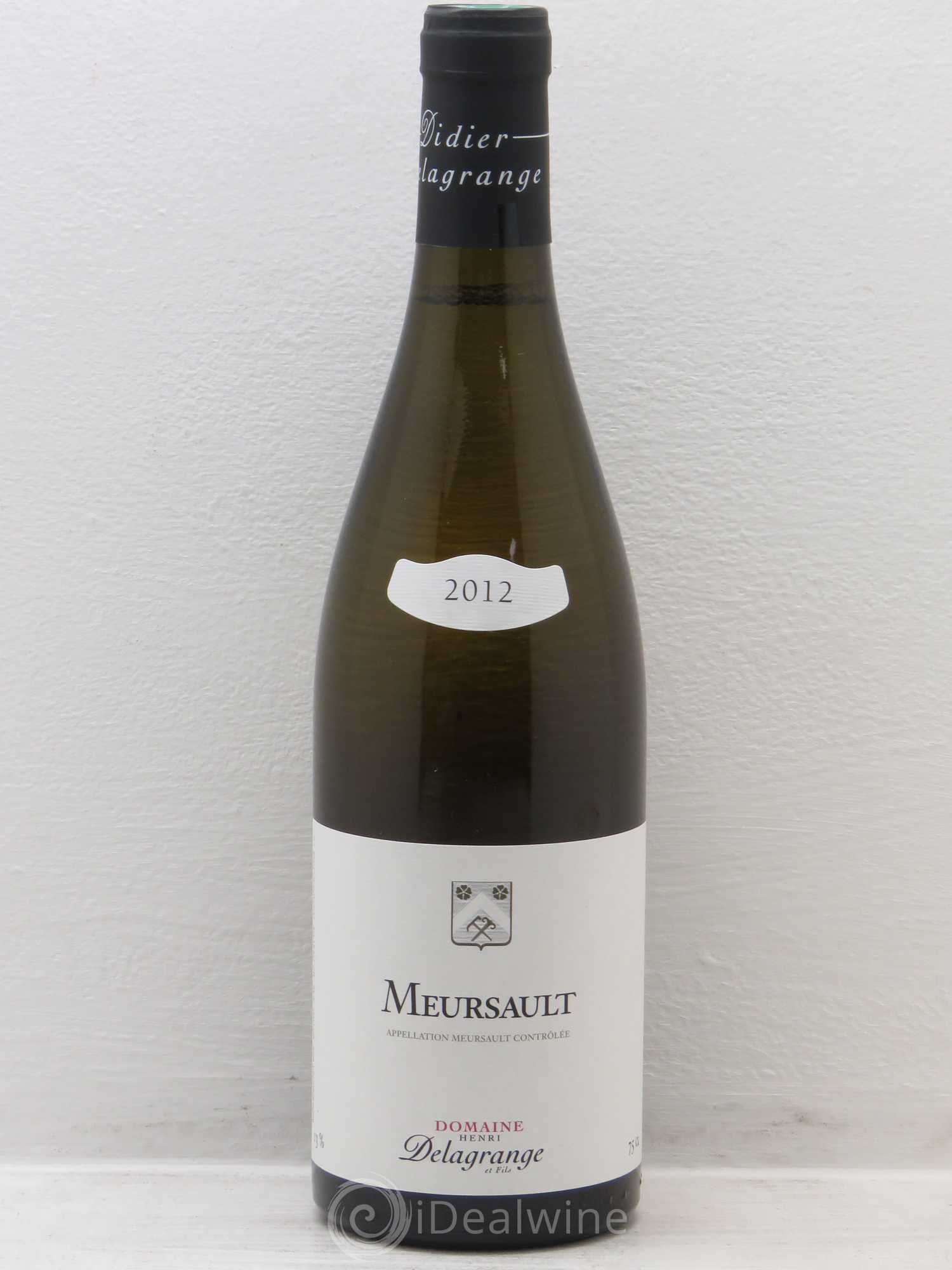 Meursault Delagrange 2012 - Lot de 12 bouteilles - 0