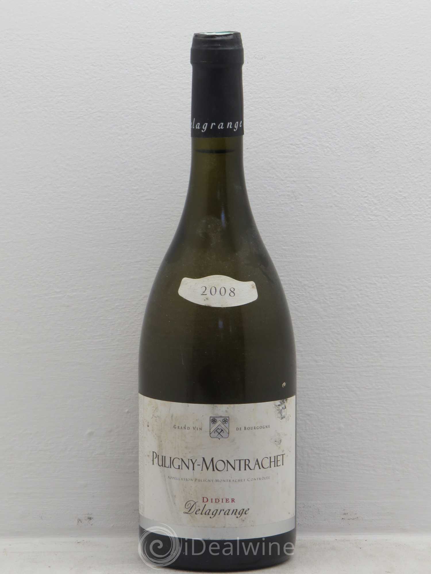 Puligny-Montrachet Didier Delagrange 2008 - Lot de 6 bouteilles - 0