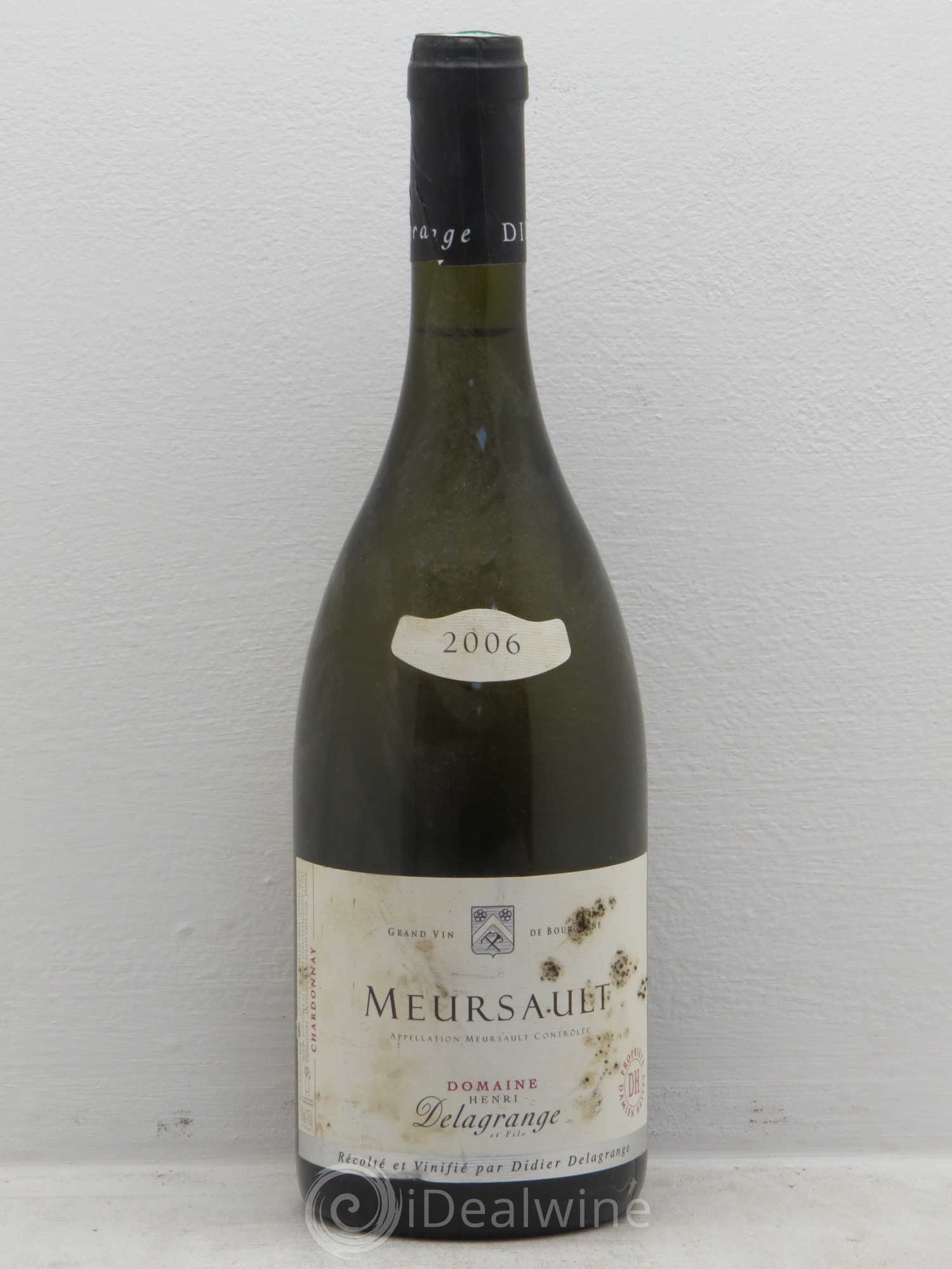 Meursault Didier Delagrange 2006 - Posten von 6 Flaschen - 0