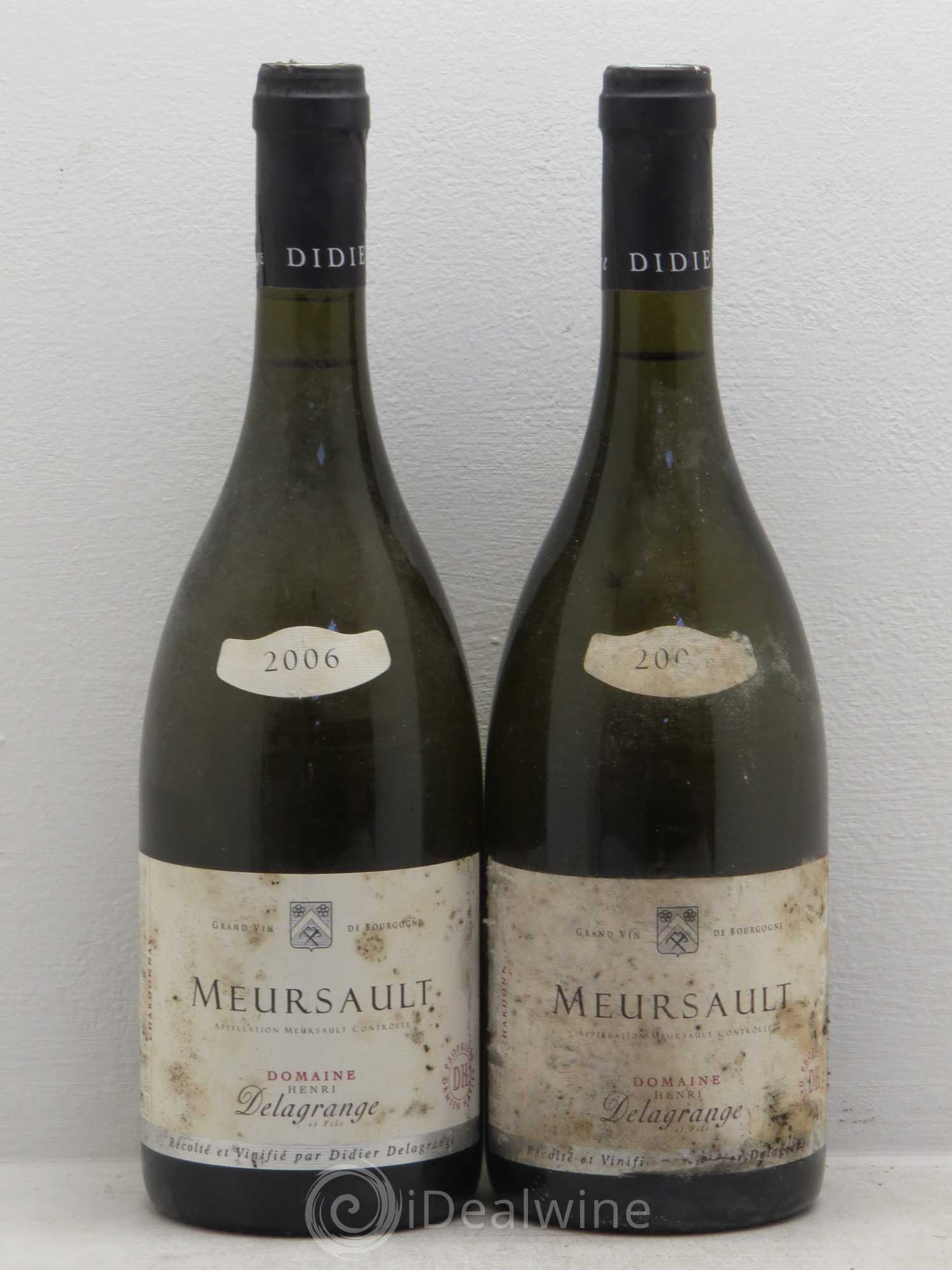 Meursault Didier Delagrange 2006 - Posten von 2 Flaschen - 0