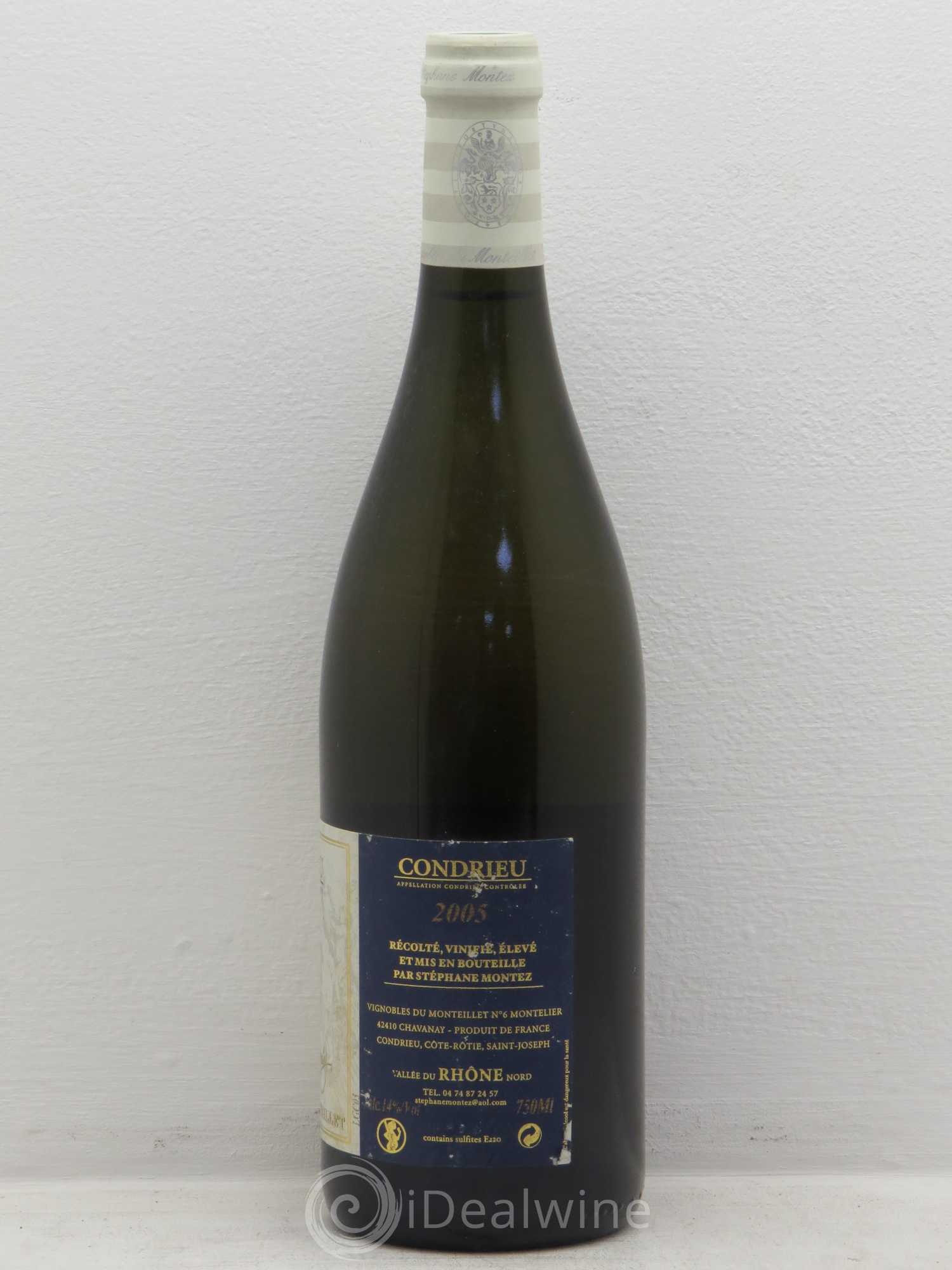 Condrieu Domaine du Monteillet (Montez) 2005 - Posten von 1 Flasche - 1