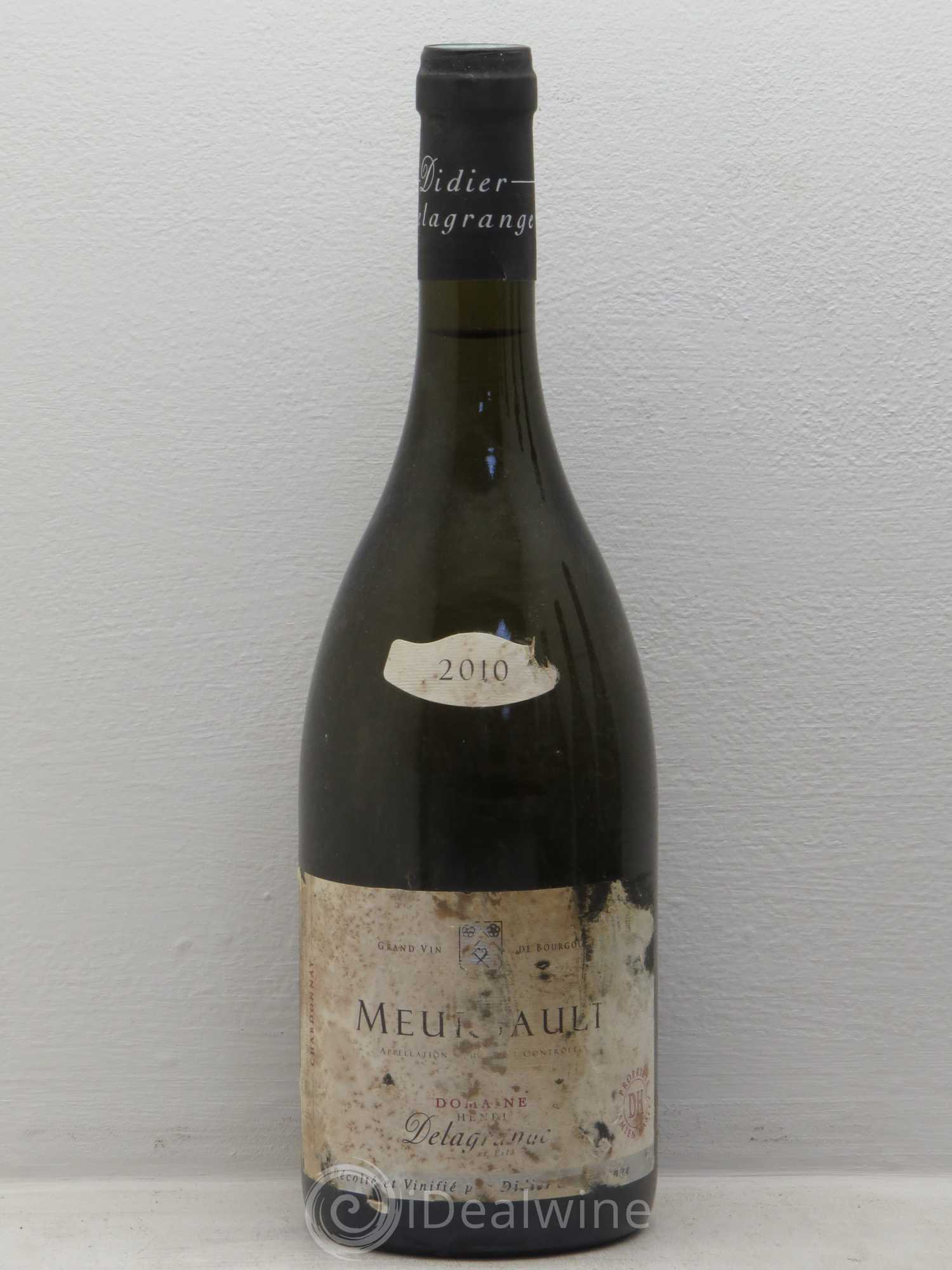Meursault Didier Delagrange 2010 - Posten von 6 Flaschen - 0