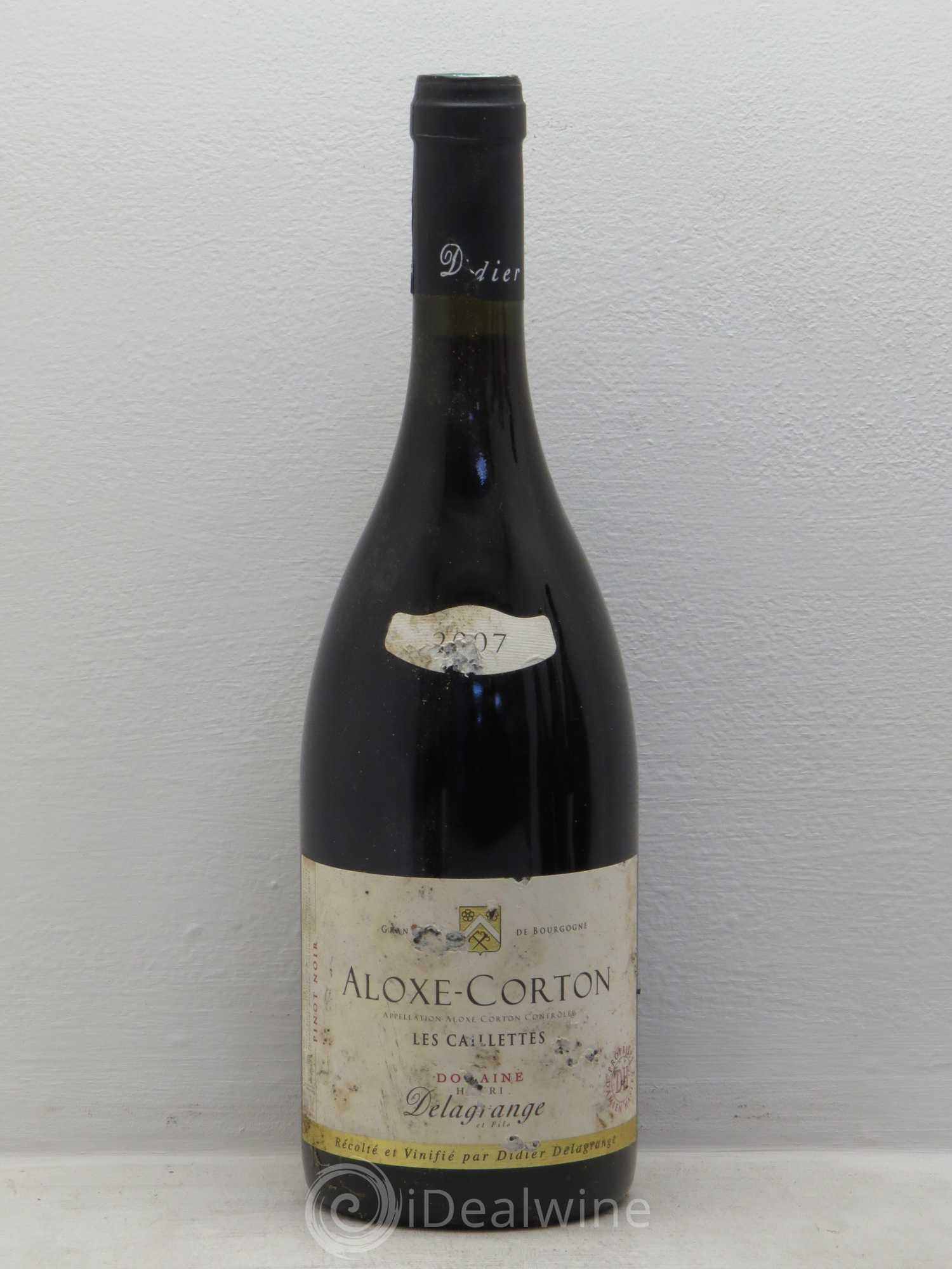 Aloxe-Corton Les Caillettes - Henri Delagrange 2007 - Posten von 6 Flaschen - 0