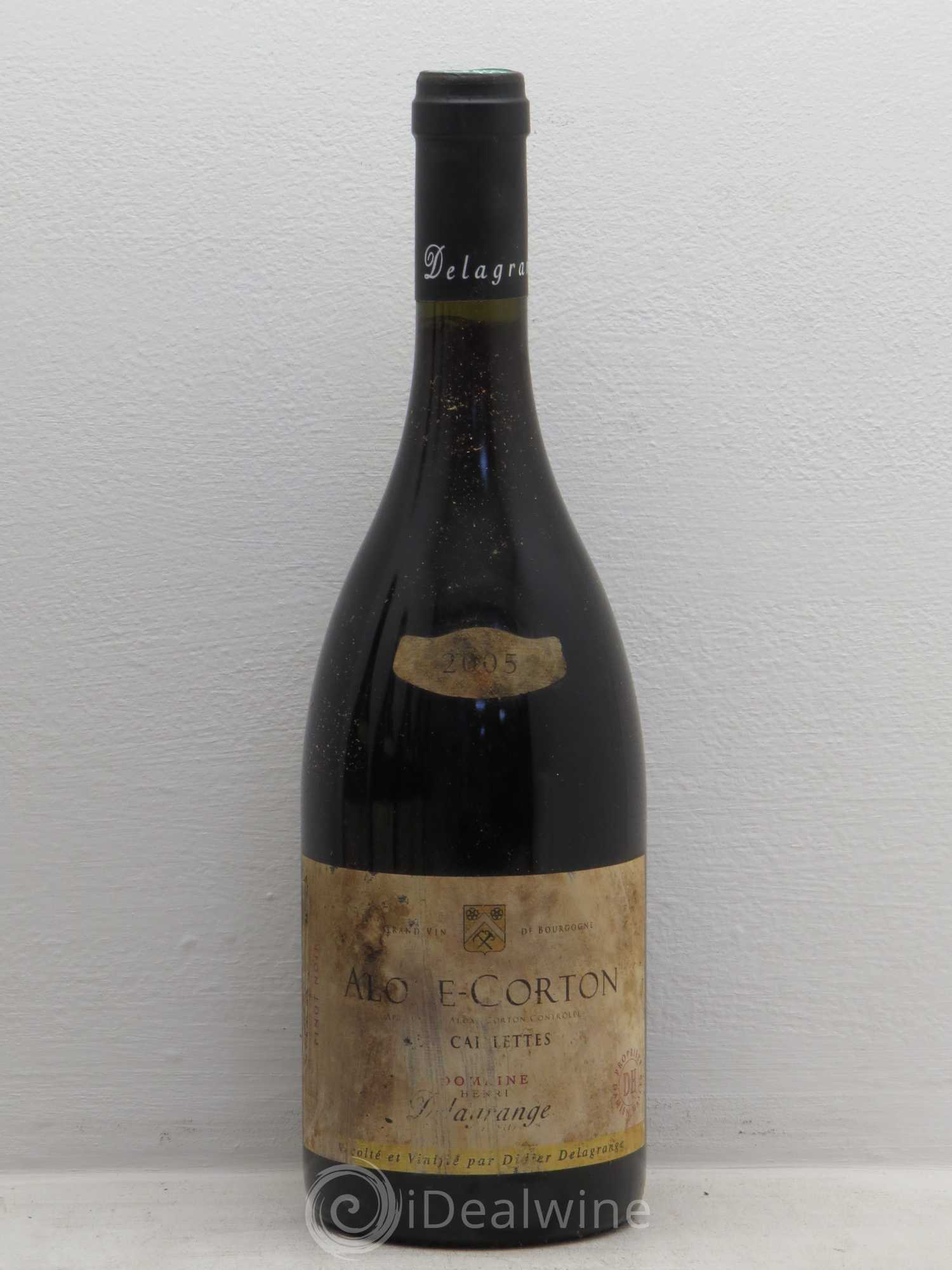 Aloxe-Corton Les Caillettes - Henri Delagrange 2005 - Posten von 6 Flaschen - 0