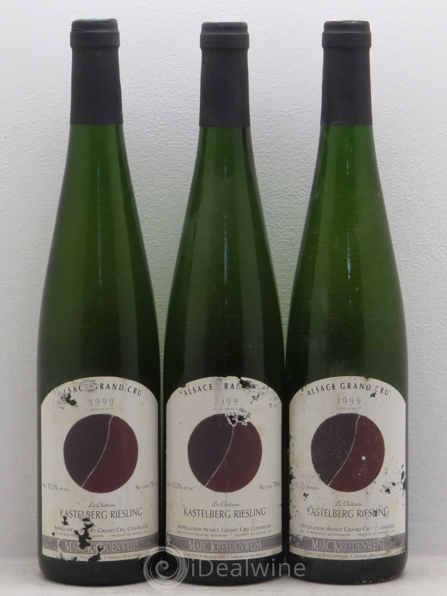 Riesling Kalsterberg Kreydenweiss 1999 - Lotto di 3 bottiglie - 0
