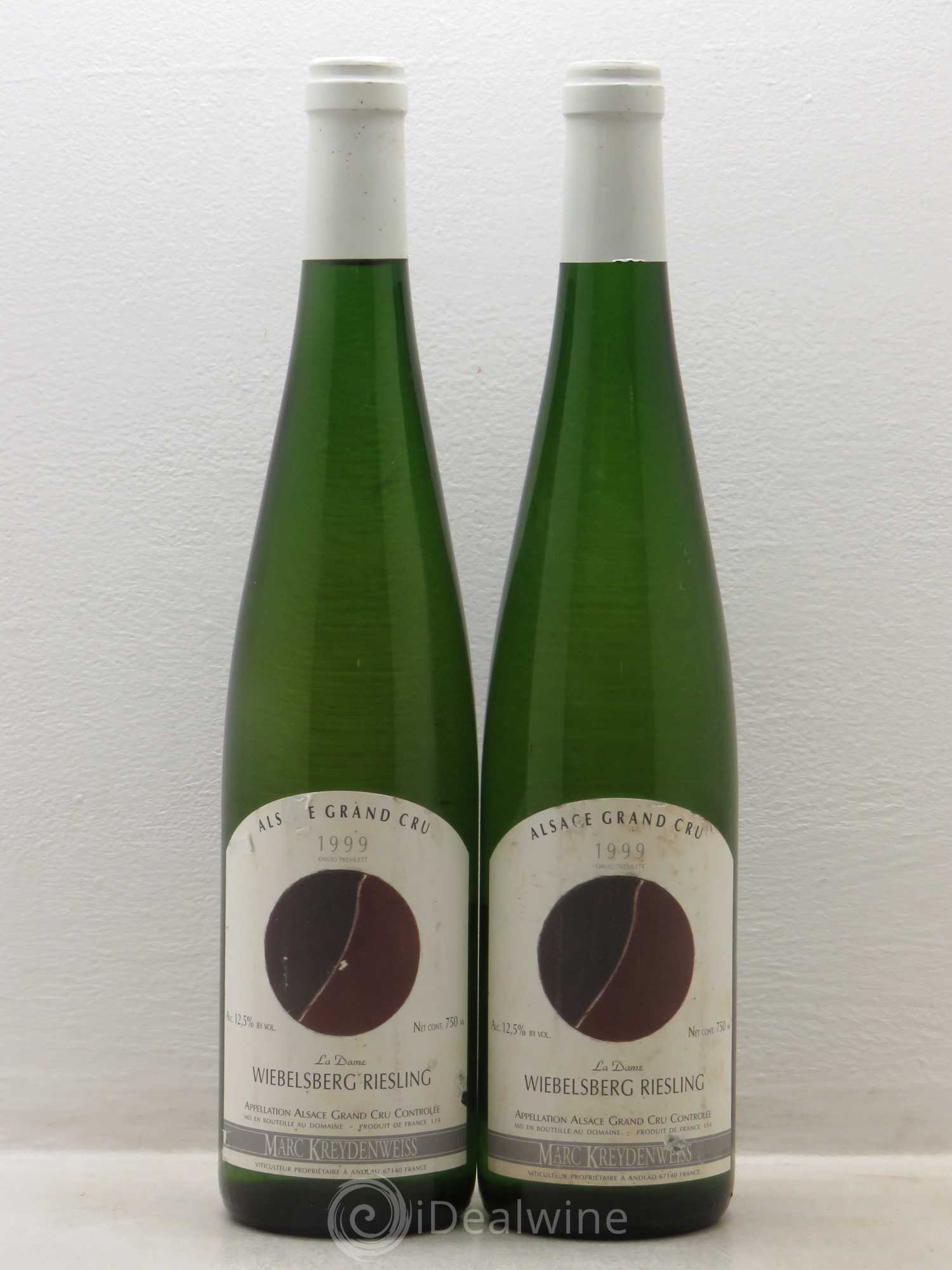 Riesling Wiebelsberg Kreydenweiss 1999 - Lotto di 2 bottiglie - 0