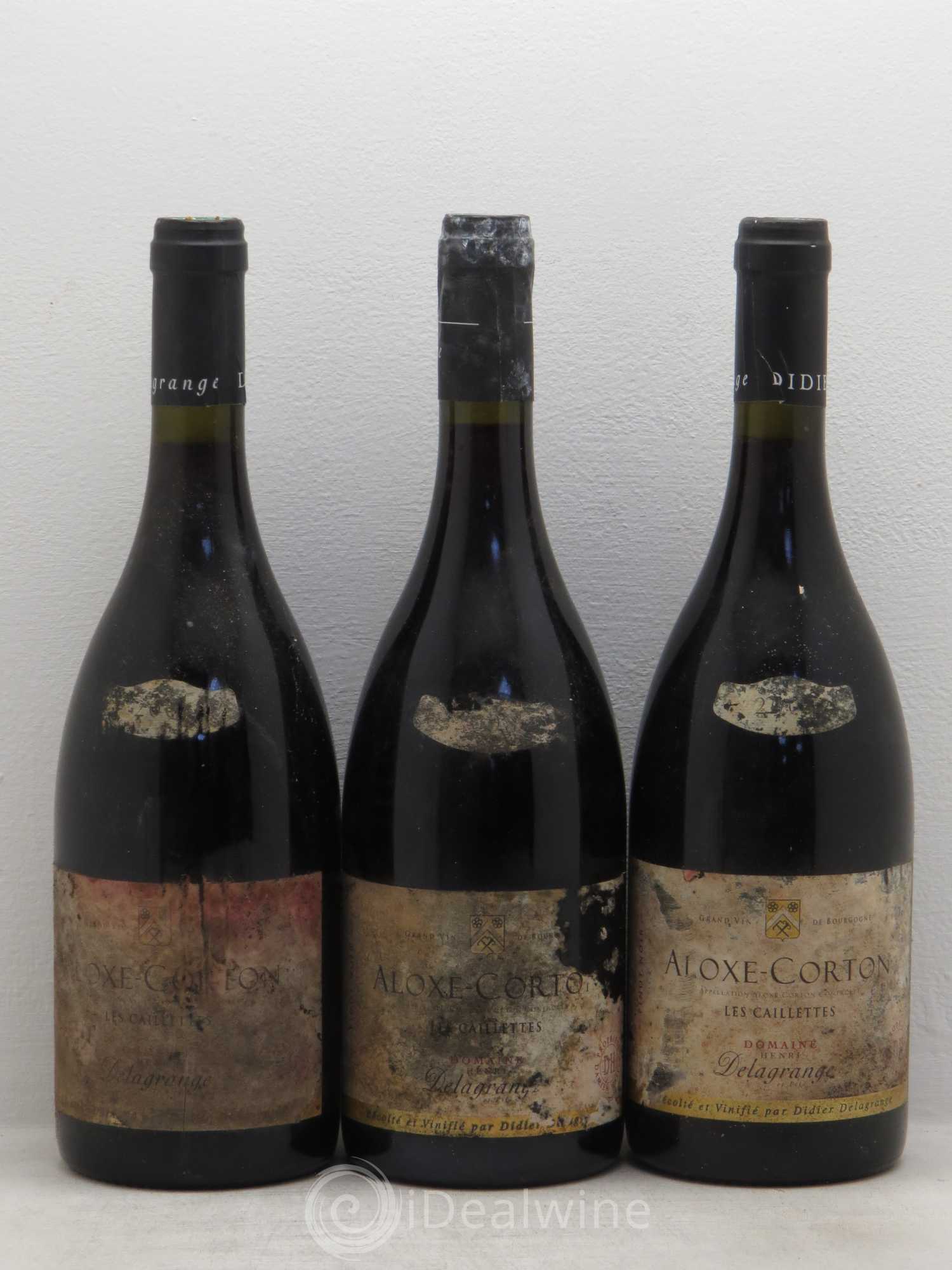 Aloxe-Corton Les Caillettes - Didier Delagrange 2006 - Posten von 6 Flaschen - 0