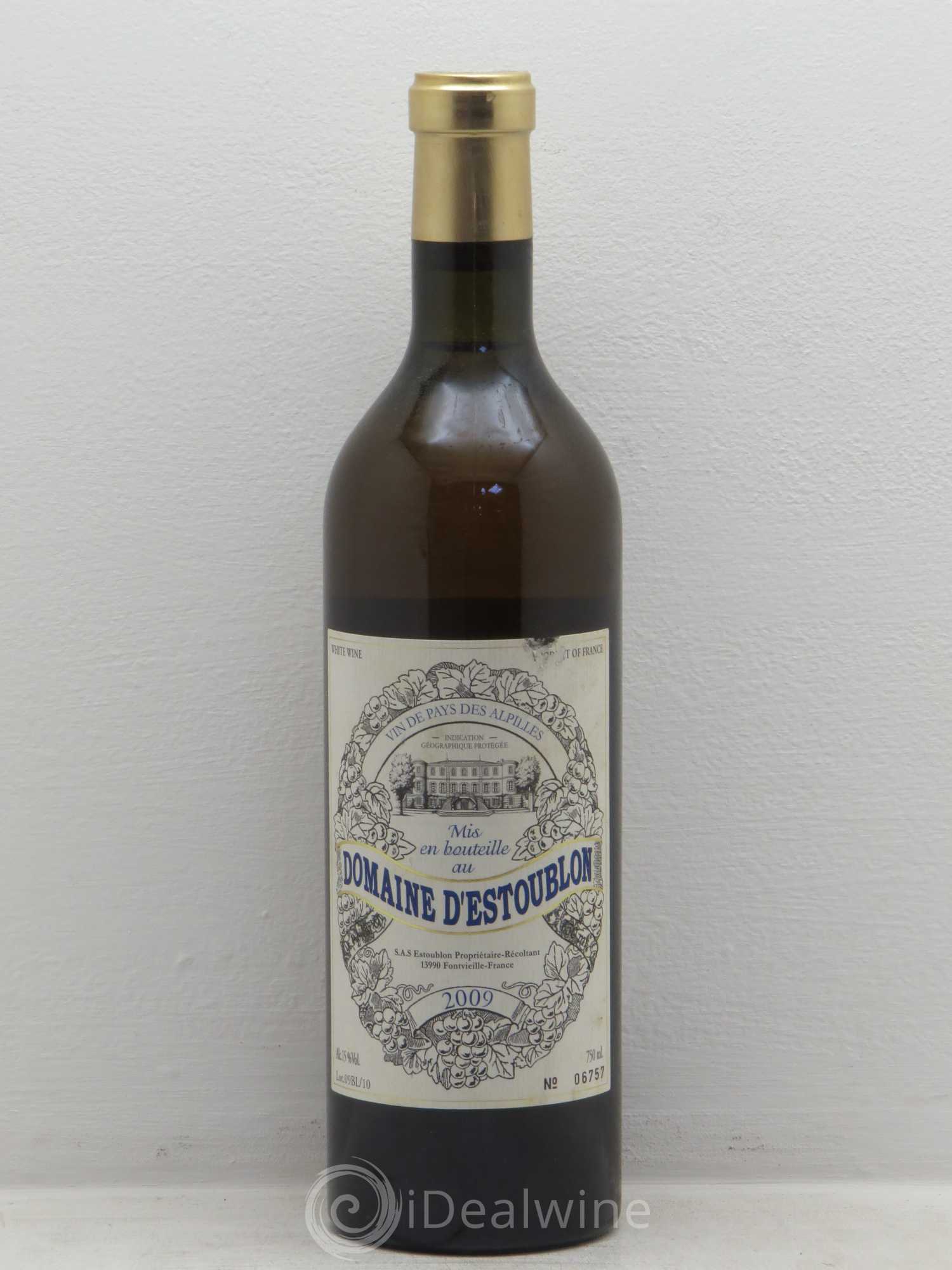 Divers VdP Domaine d'Estoublon 2009 - Posten von 1 Flasche - 0