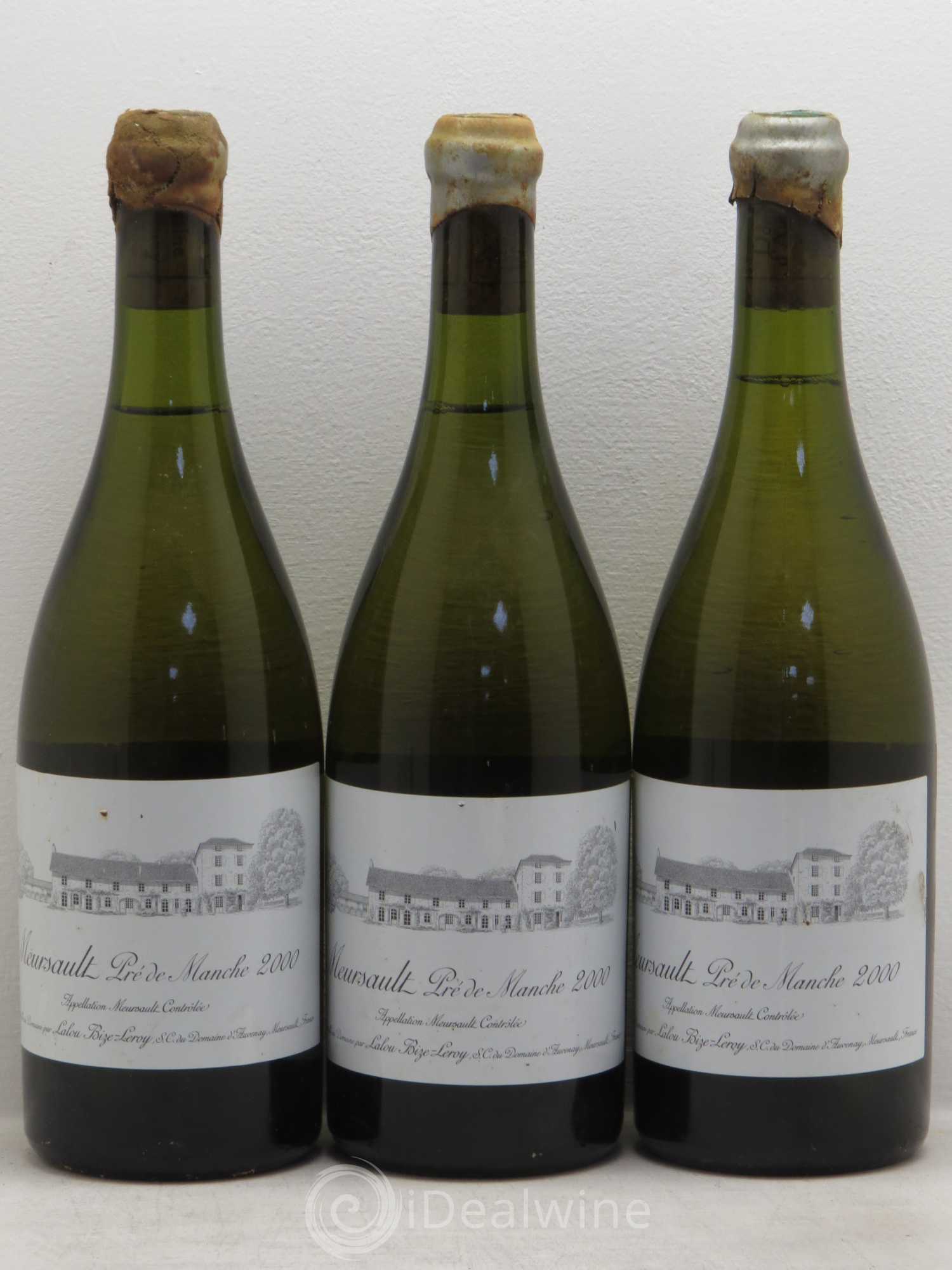 Meursault Pré de Manche d'Auvenay (Domaine) 2000 - Lot de 3 bouteilles - 0