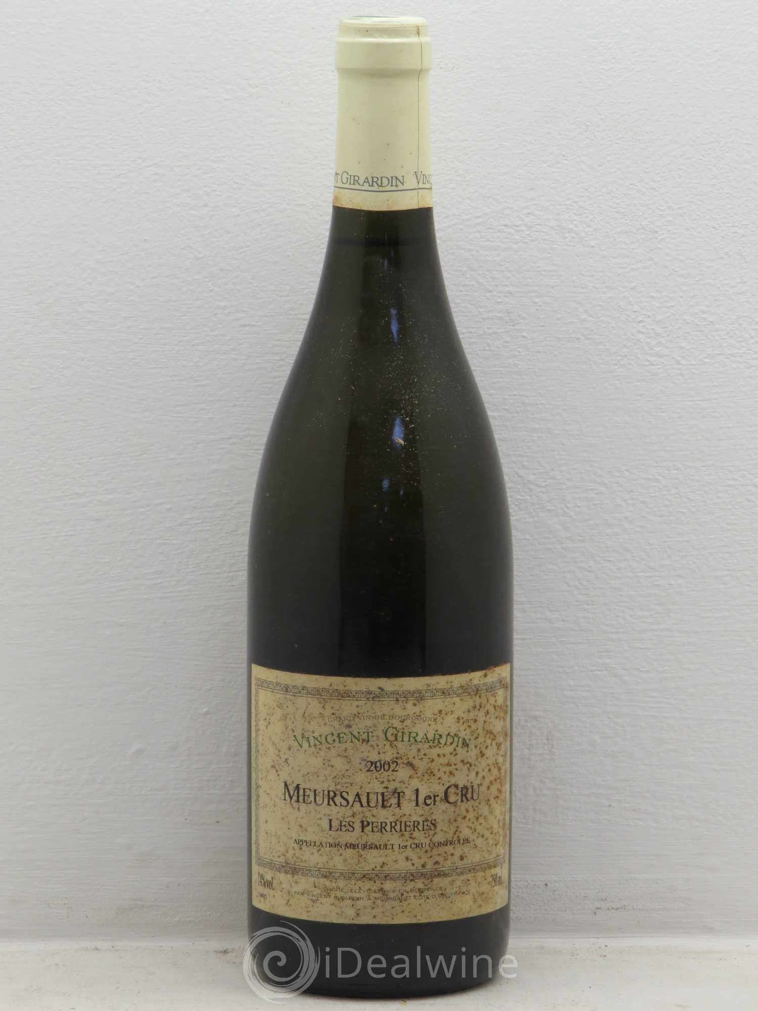Meursault 1er Cru V.Girardin 2002 - Posten von 6 Flaschen - 0