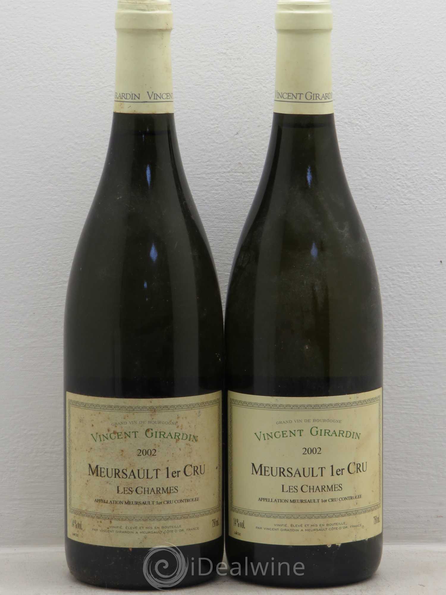 Meursault 1er Cru 2002 - Lot de 2 bouteilles - 0