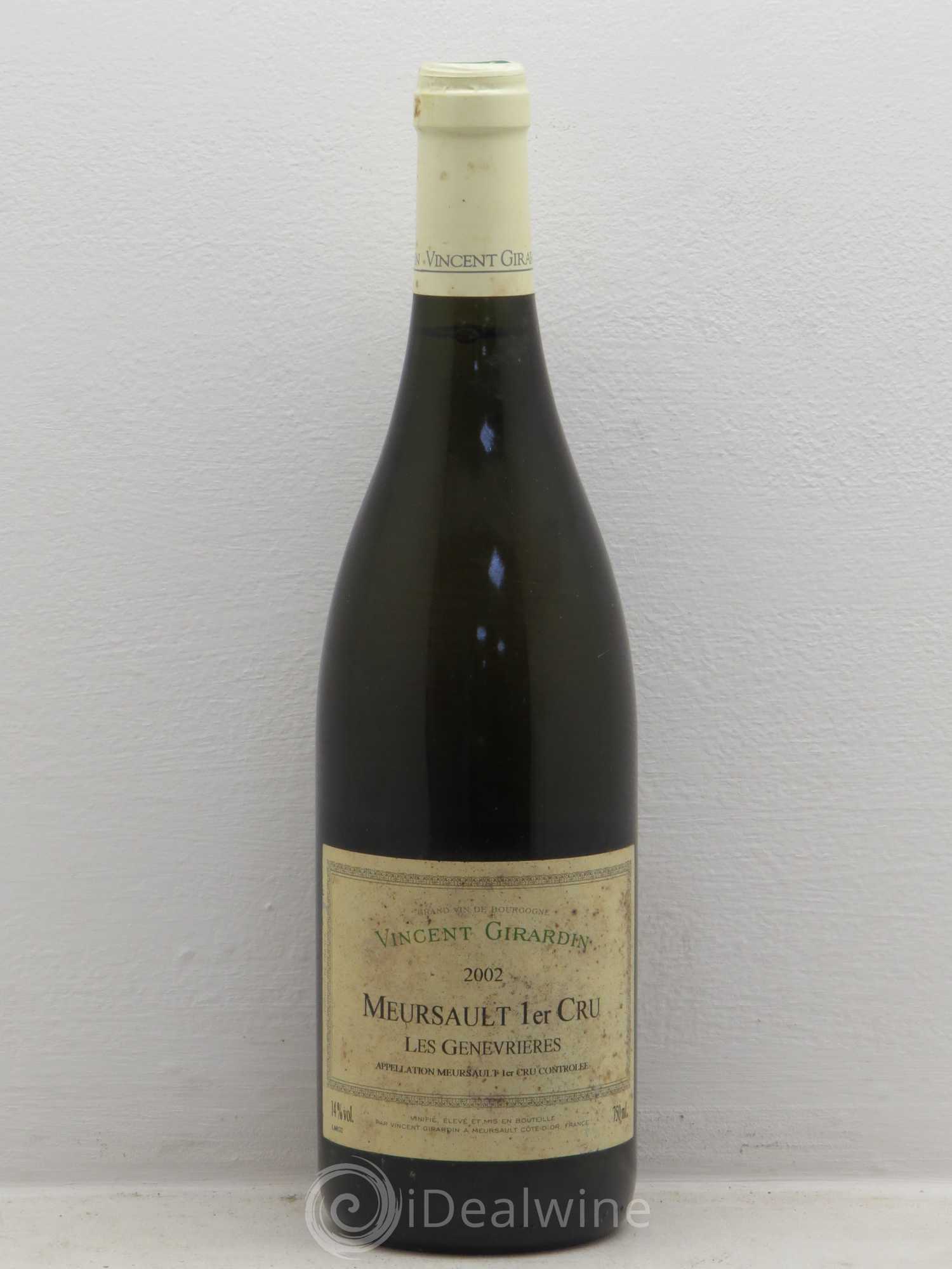Meursault 1er Cru 2002 - Lot de 1 bouteille - 0