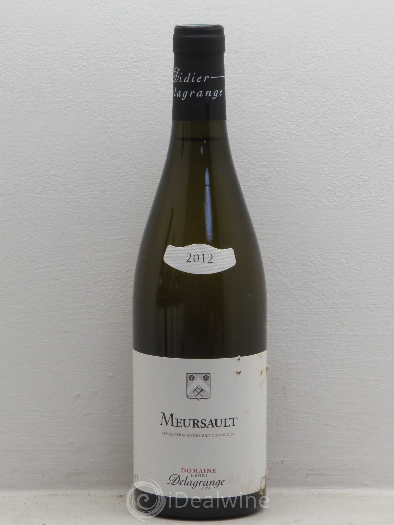 Meursault D.Delagrange 2012 - Posten von 6 Flaschen - 0