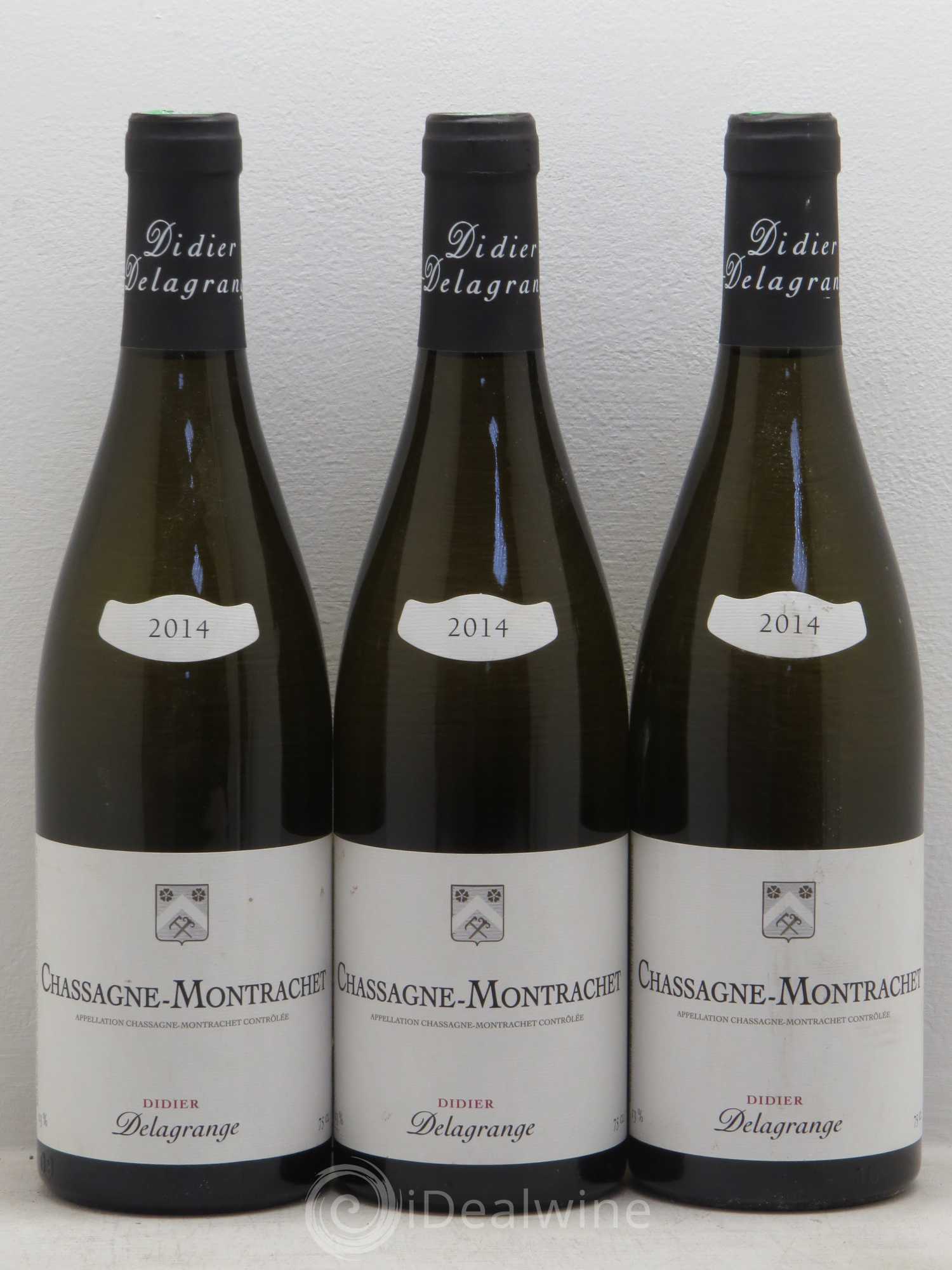 Chassagne-Montrachet D.Delagrange 2014 - Lot de 3 bouteilles - 0