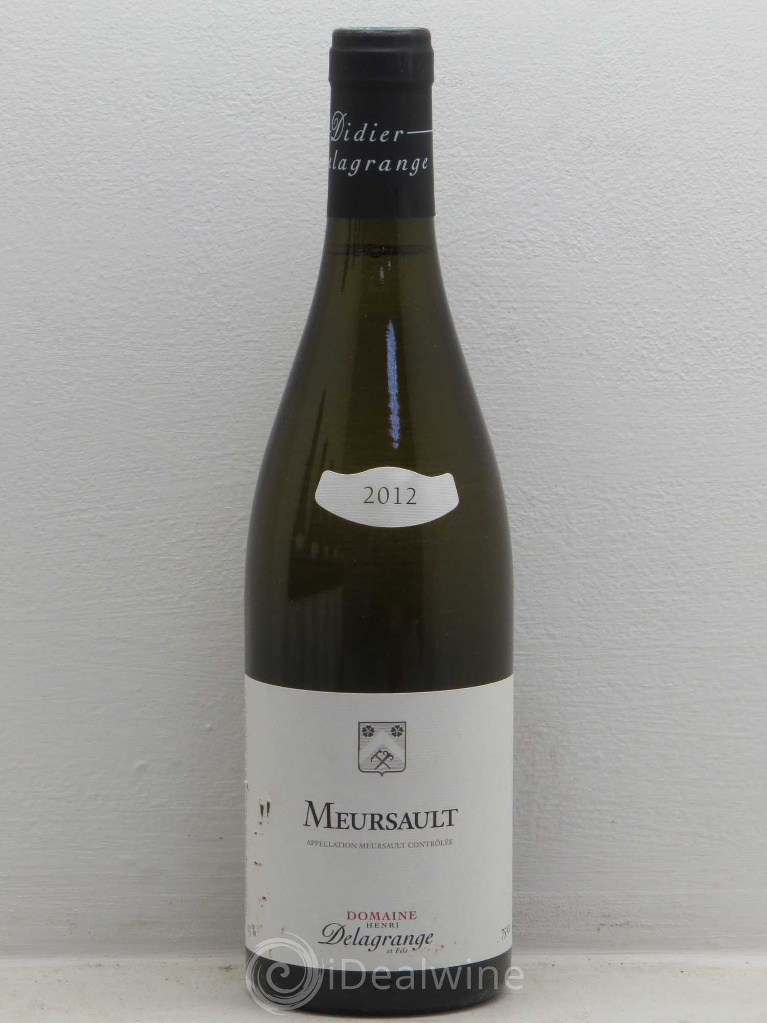 Meursault D.Delagrange 2012 - Posten von 6 Flaschen - 0