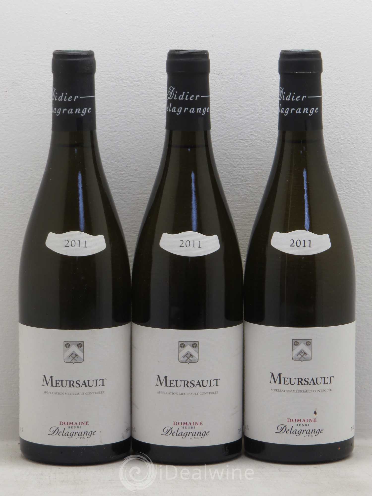 Meursault D.Delagrange 2011 - Posten von 3 Flaschen - 0
