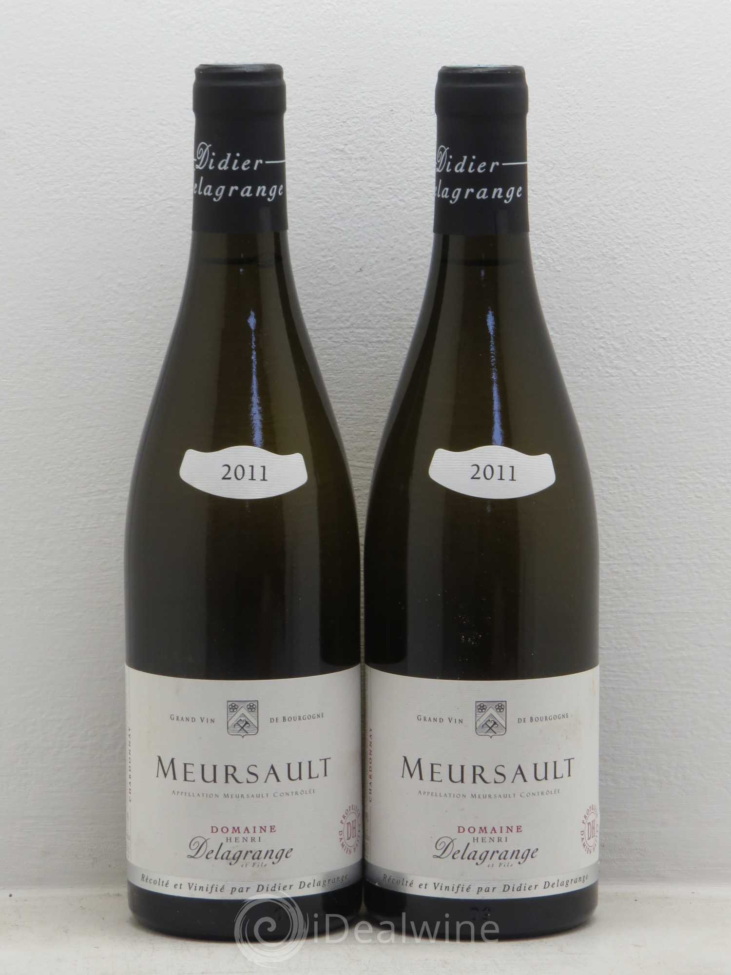 Meursault D.Delagrange 2011 - Posten von 2 Flaschen - 0