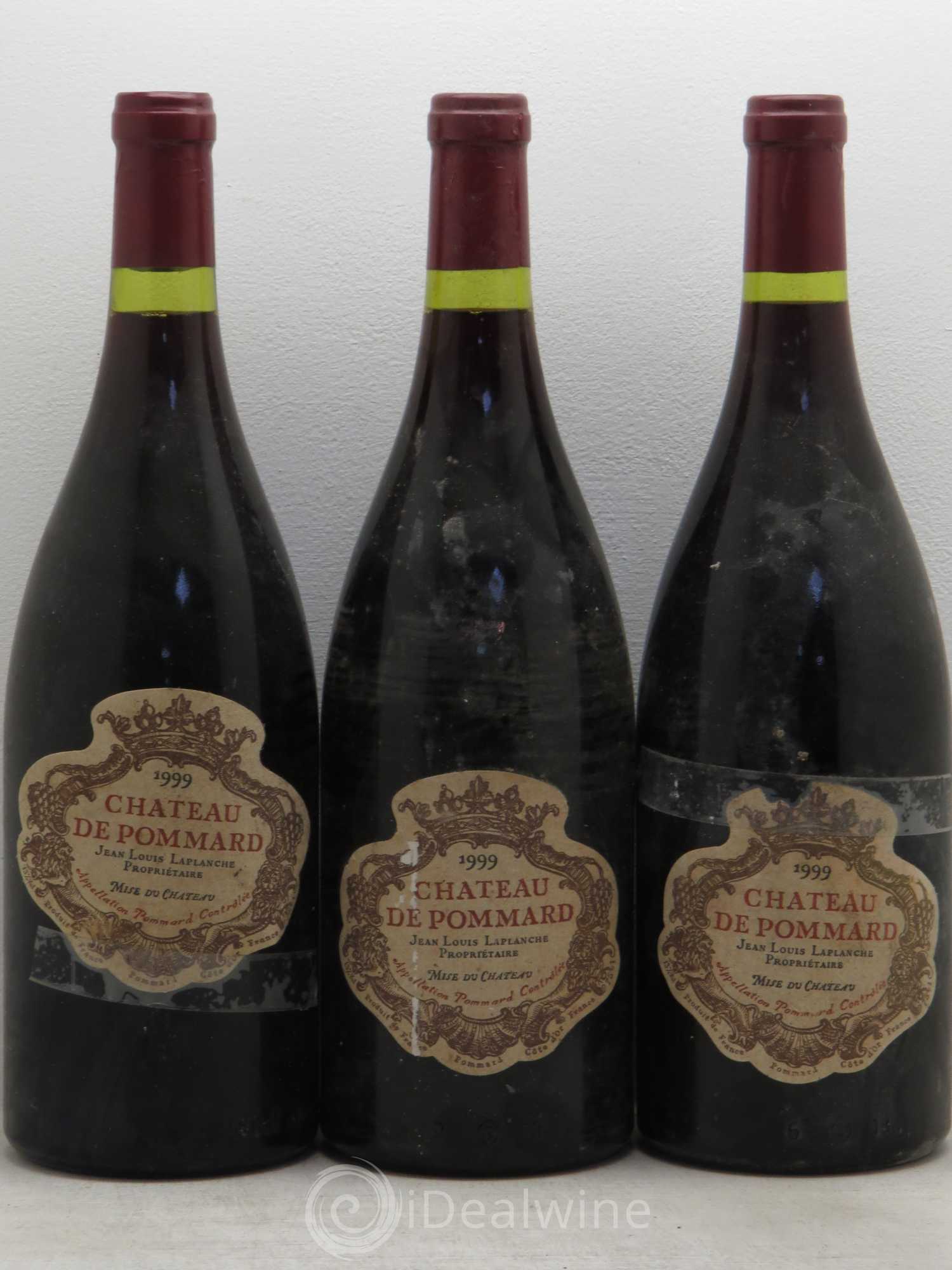 Pommard Château de Pommard 1999 - Lot de 3 magnums - 0