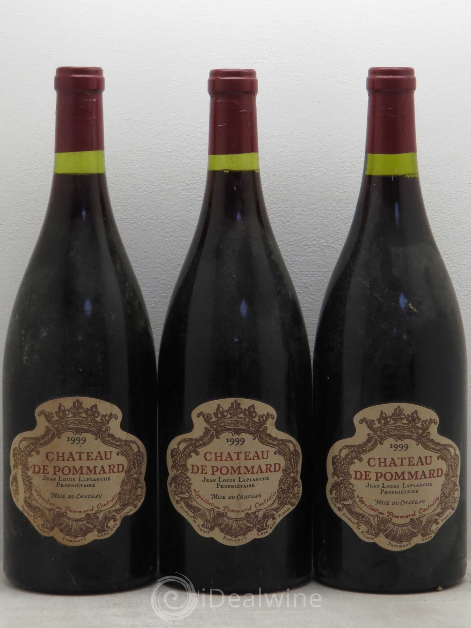 Pommard Château de Pommard 1999 - Lot de 3 magnums - 0