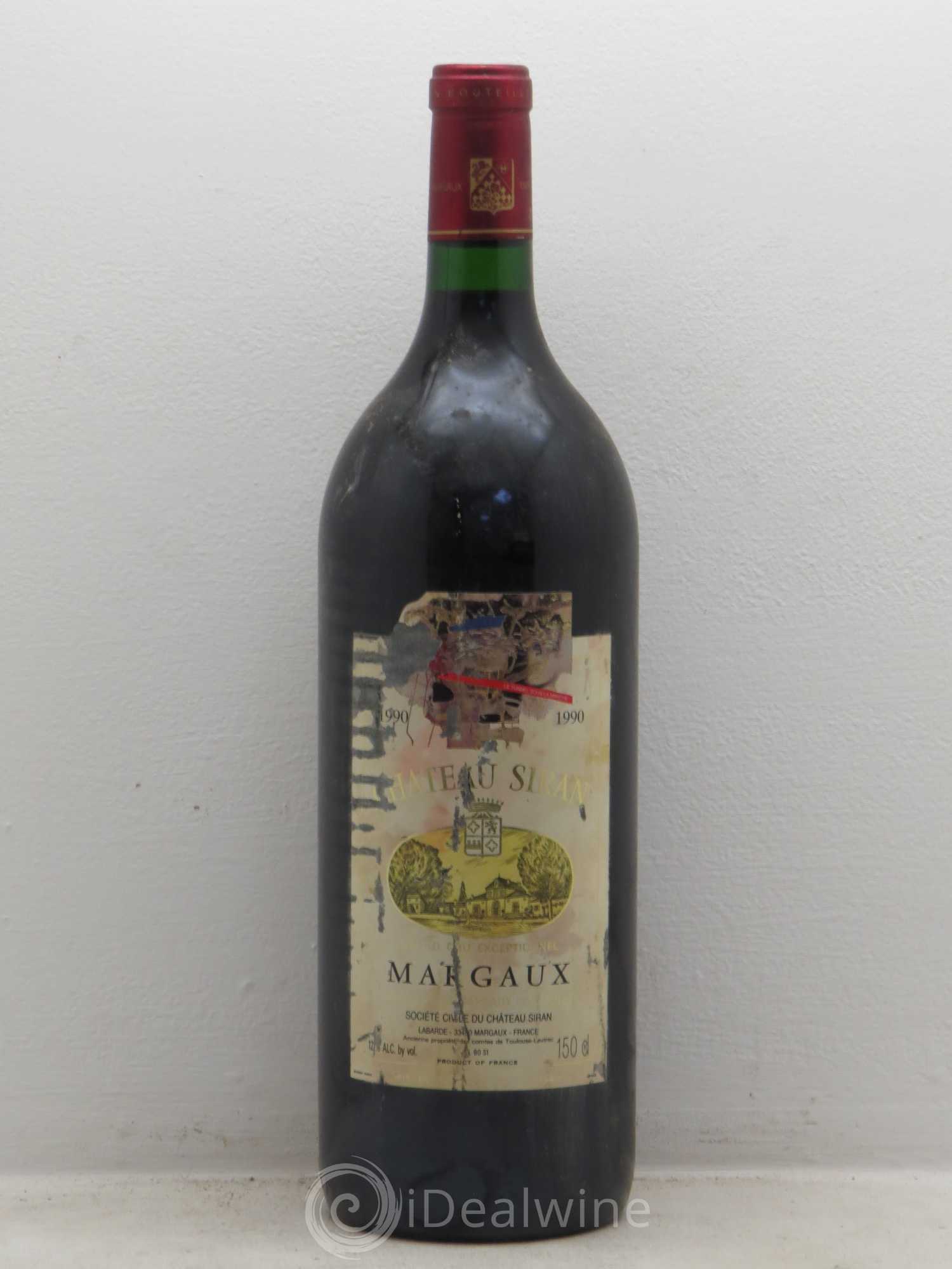 Château Siran 1990 - Lot de 1 magnum - 0