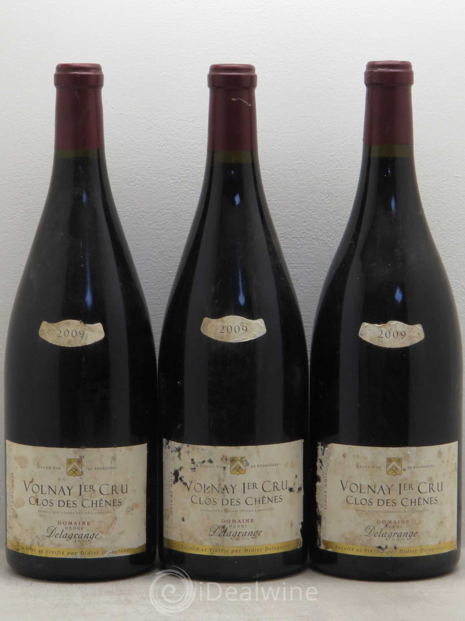 Volnay 1er Cru D.Delagrange 2009 - Lot de 3 magnums - 0
