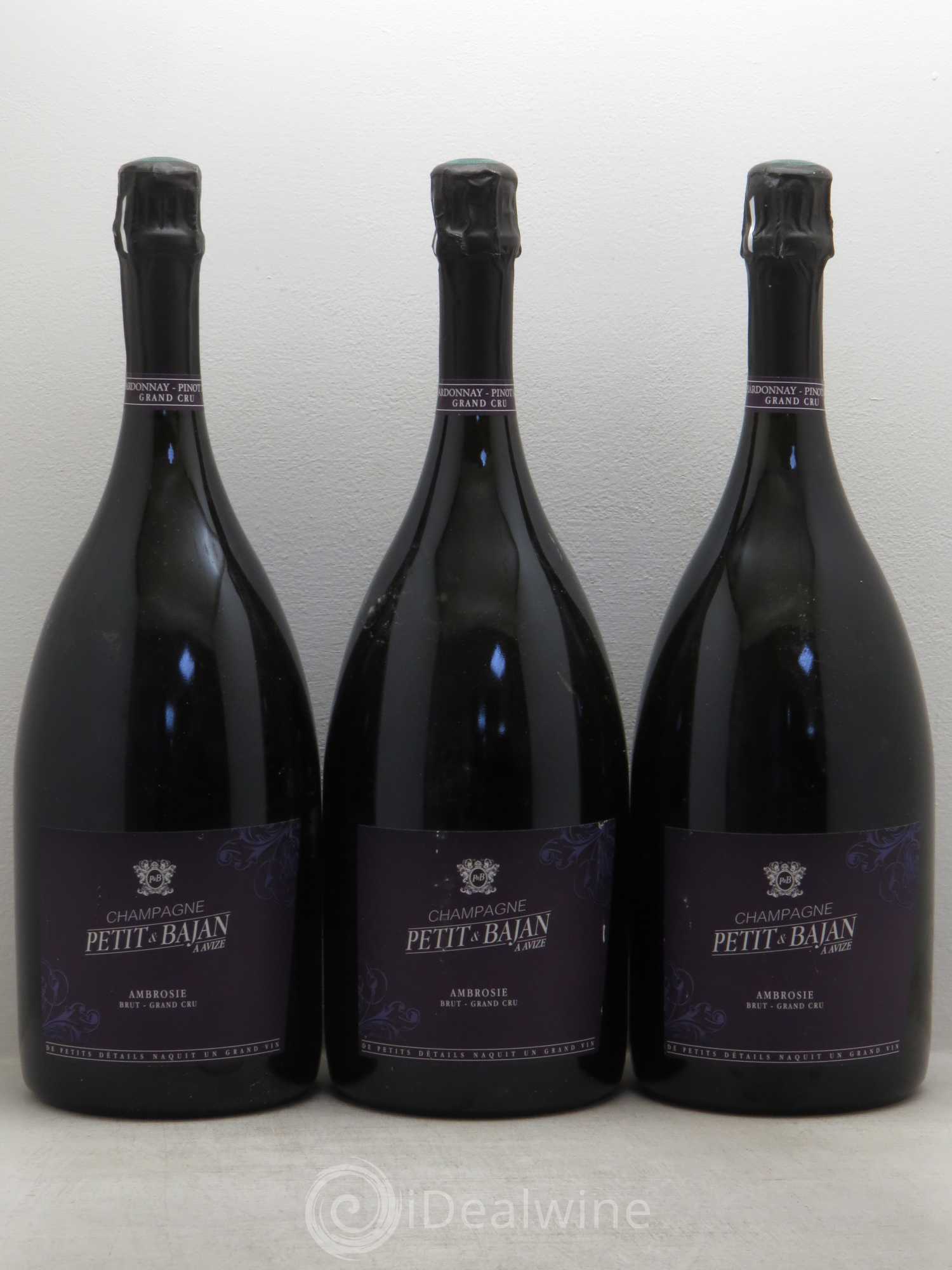 Champagne Ambrosie Petit et Bajan - Posten von 3 Magnum - 0