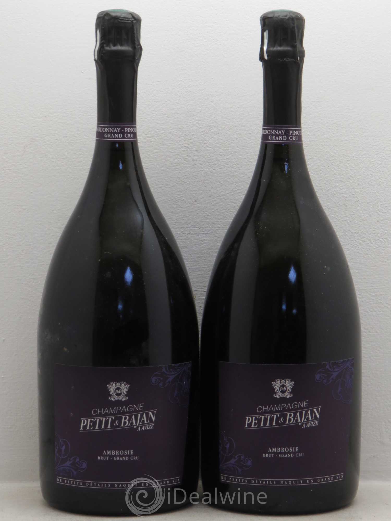 Champagne Ambrosie Petit et Bajan - Posten von 2 Magnum - 0