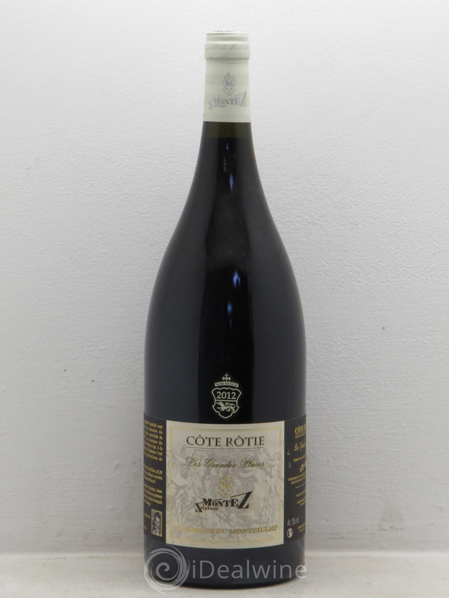 Côte-Rôtie Les Grandes Places Monteillet (Domaine du) - Stéphane Montez 2012 - Lot de 1 magnum - 0