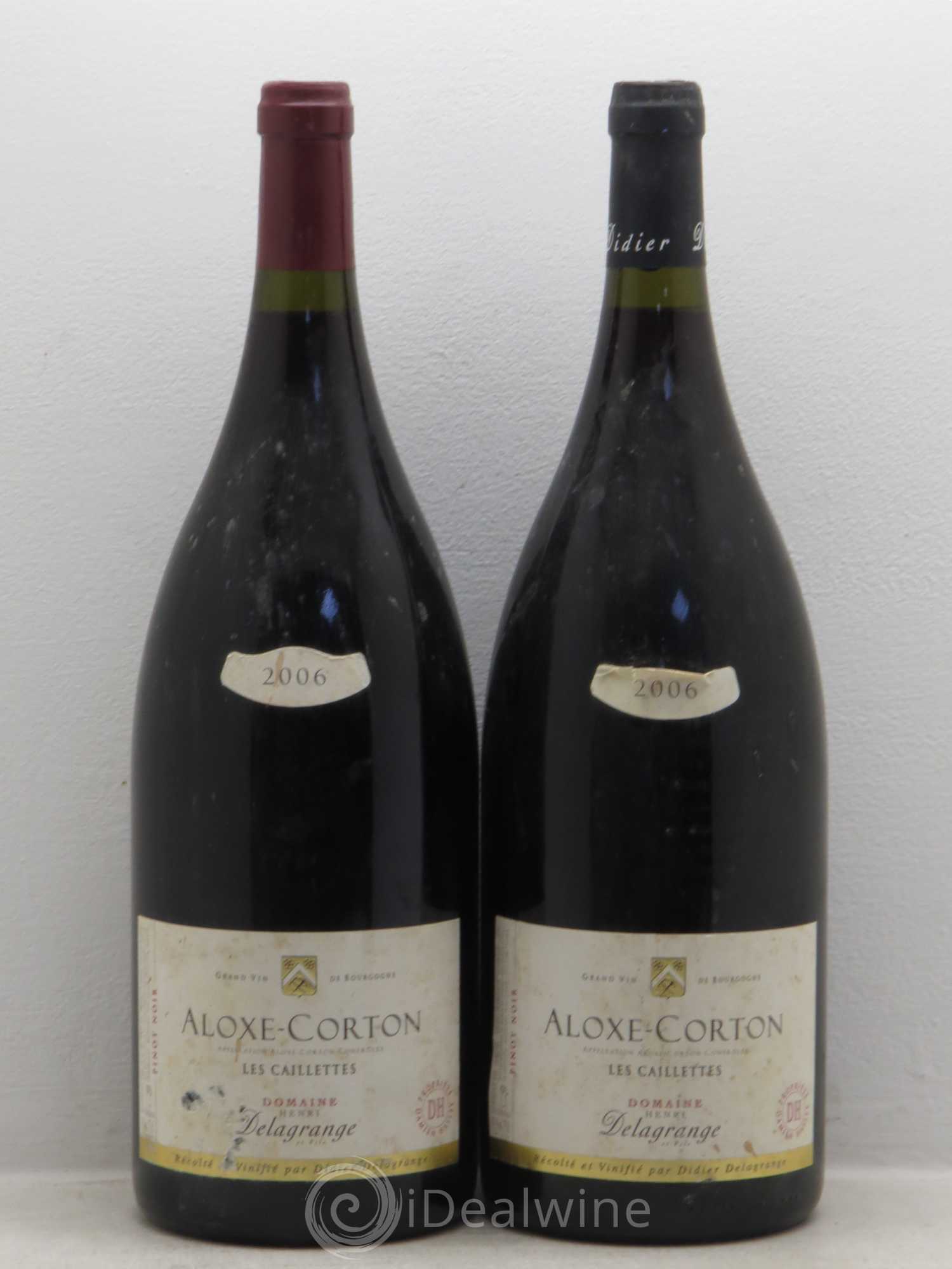 Aloxe-Corton Les Caillettes - D.Delagrange 2006 - Posten von 2 Magnum - 0