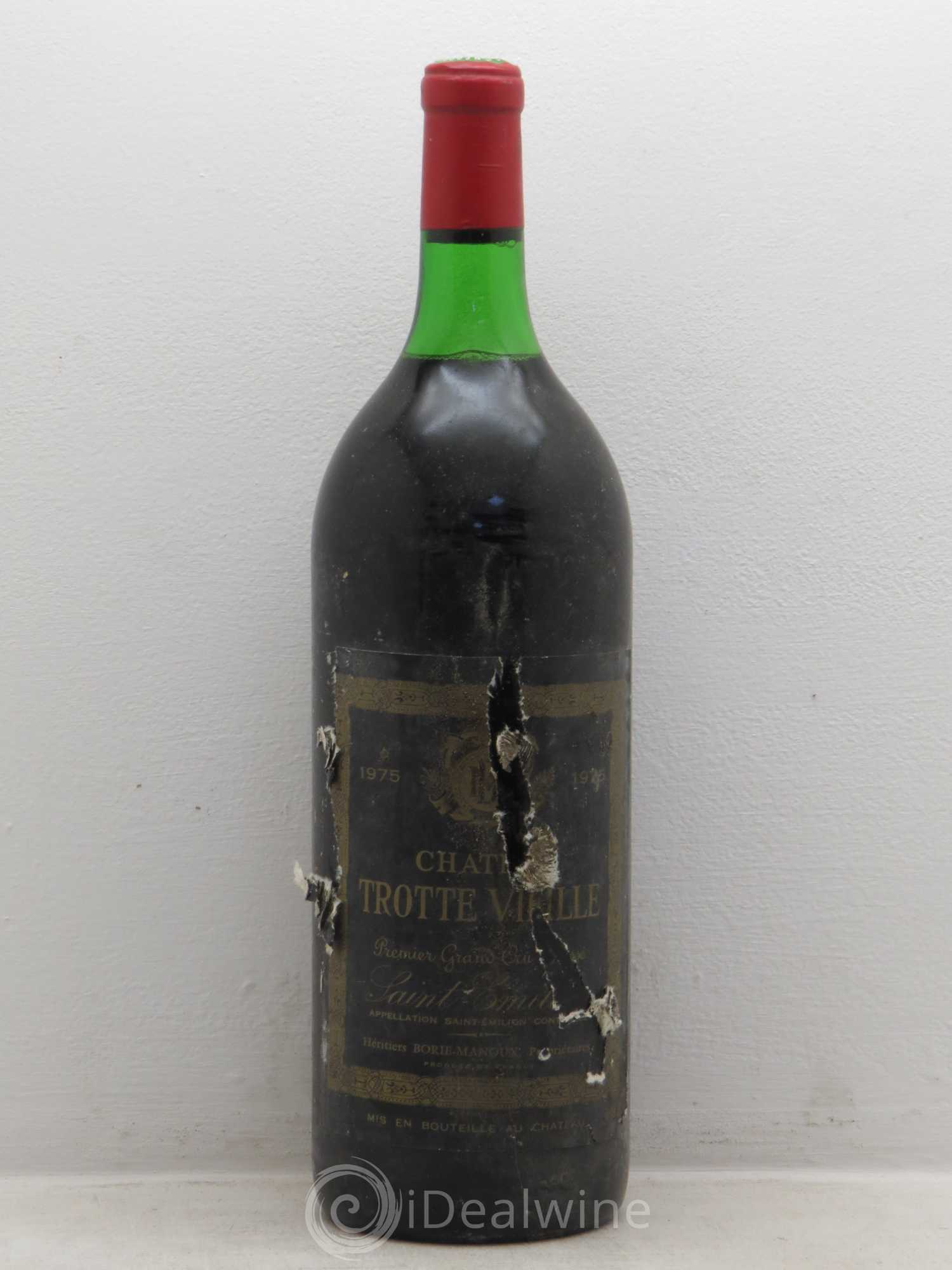 Château Trotte Vieille 1er Grand Cru Classé B 1975 - Lot de 1 magnum - 0