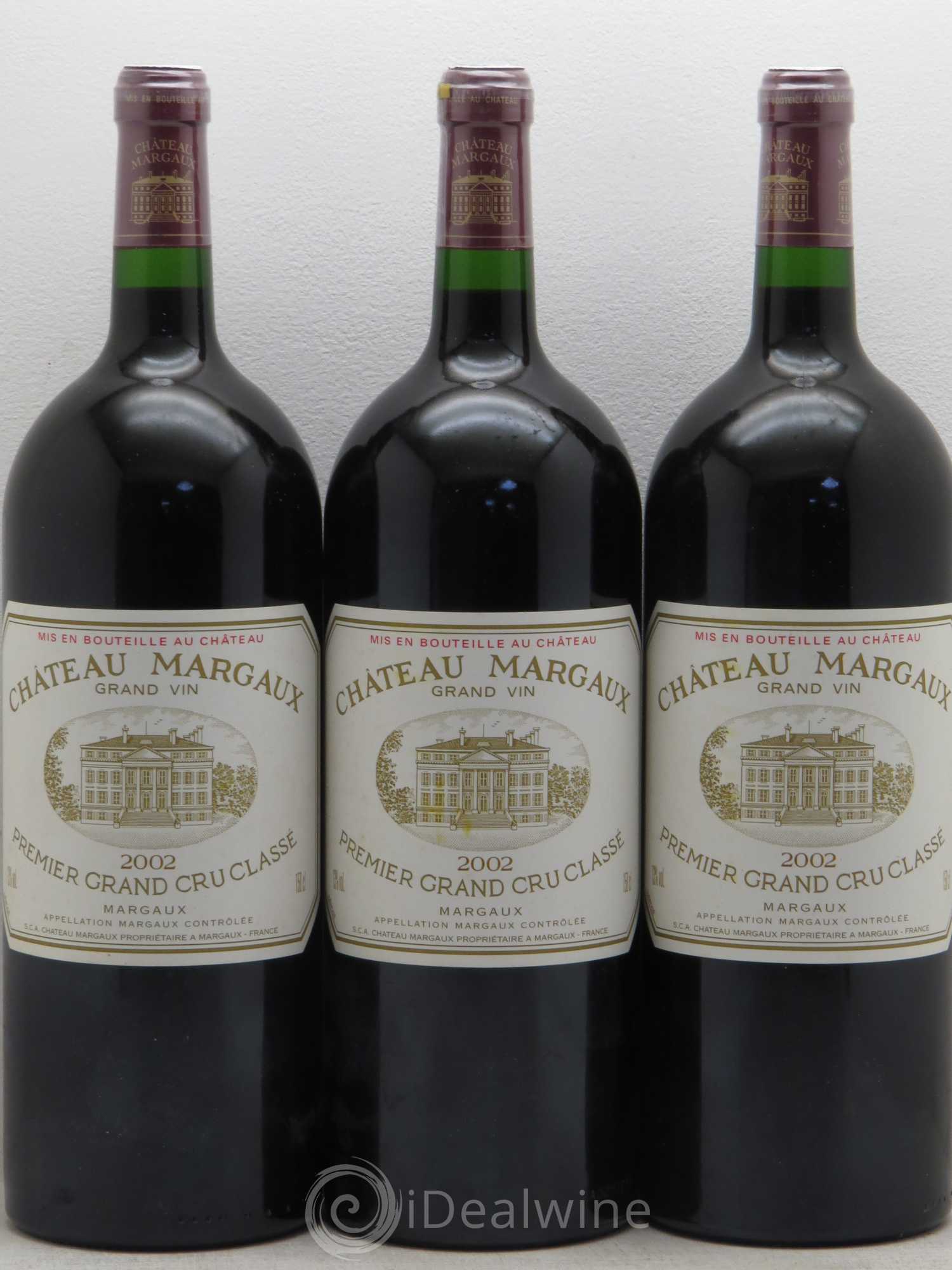 Château Margaux 1er Grand Cru Classé 2002 - Lot de 6 magnums - 2