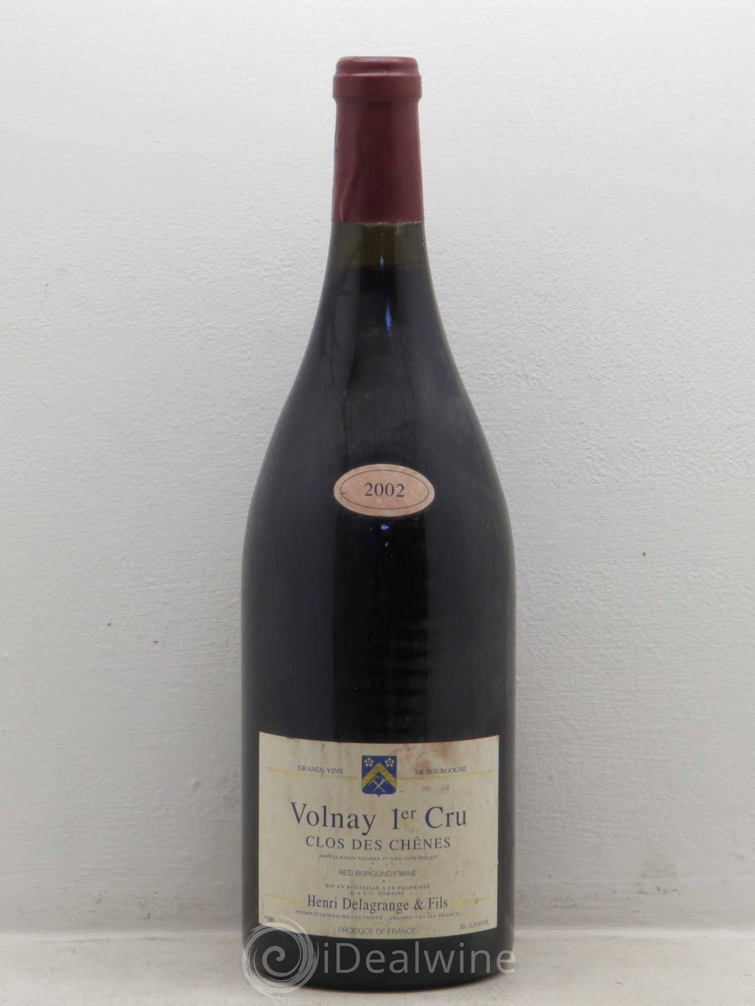 Volnay 1er Cru H.Delagrange 2002 - Lot de 1 magnum - 0