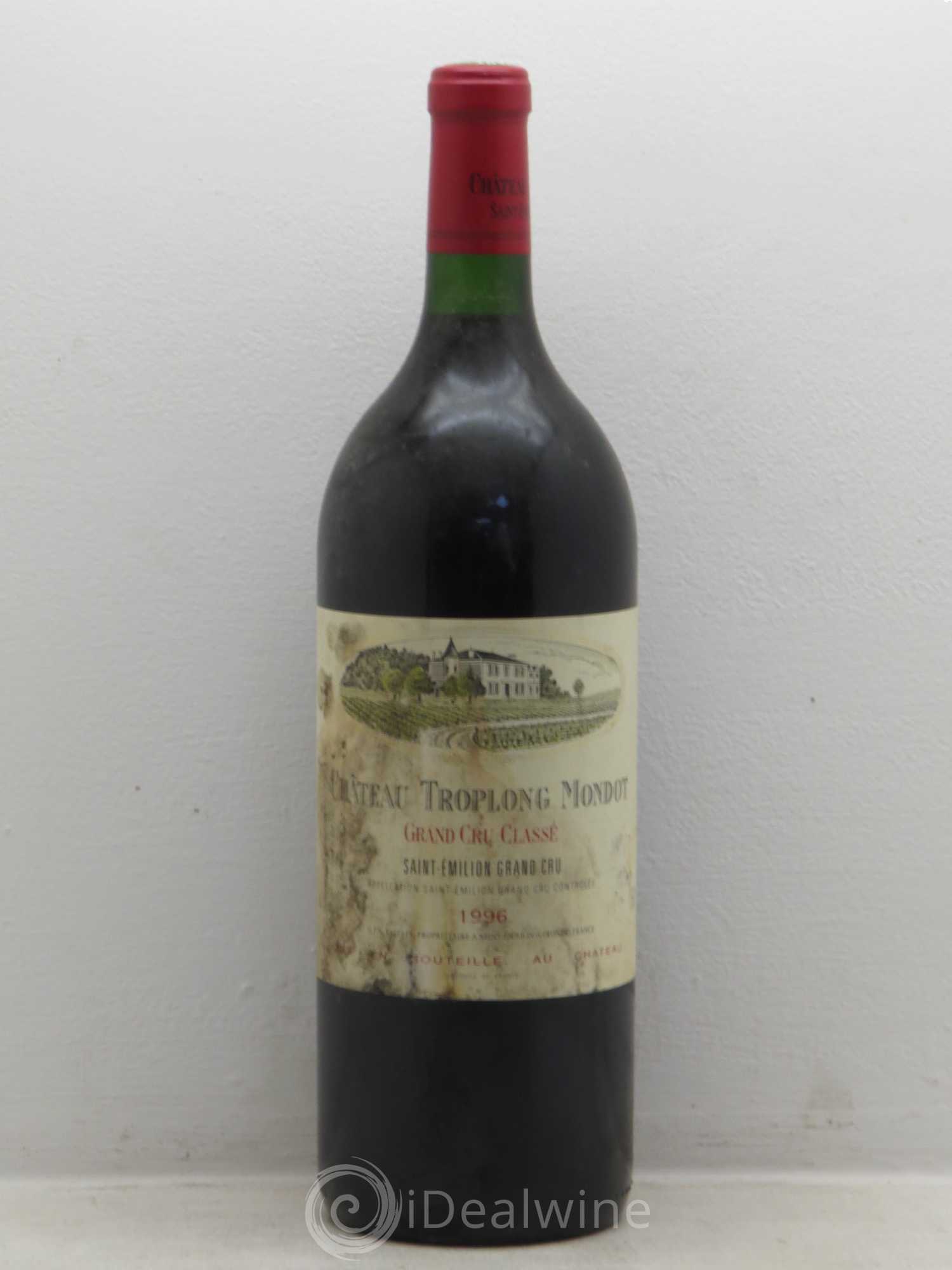 Château Troplong Mondot 1er Grand Cru Classé B 1996 - Lot de 1 magnum - 0